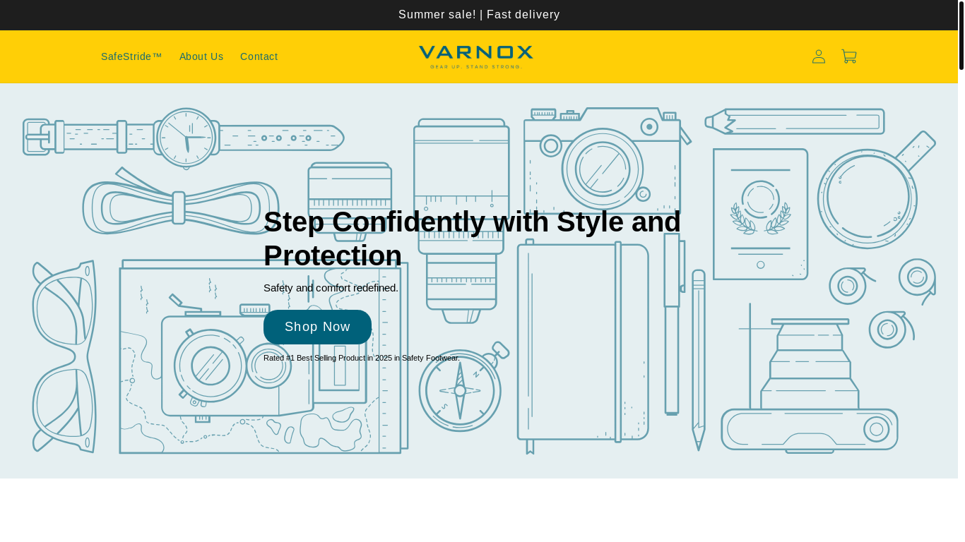website screenshot of https://tryvernox.com/