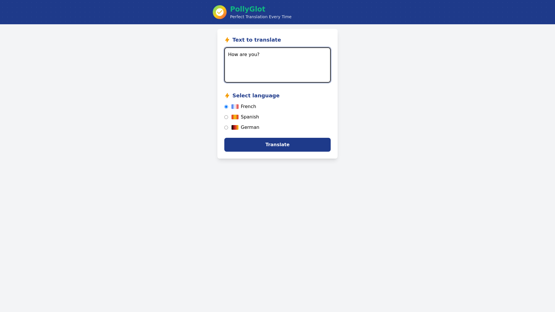 website screenshot of https://solo-project-polyglot.pages.dev/