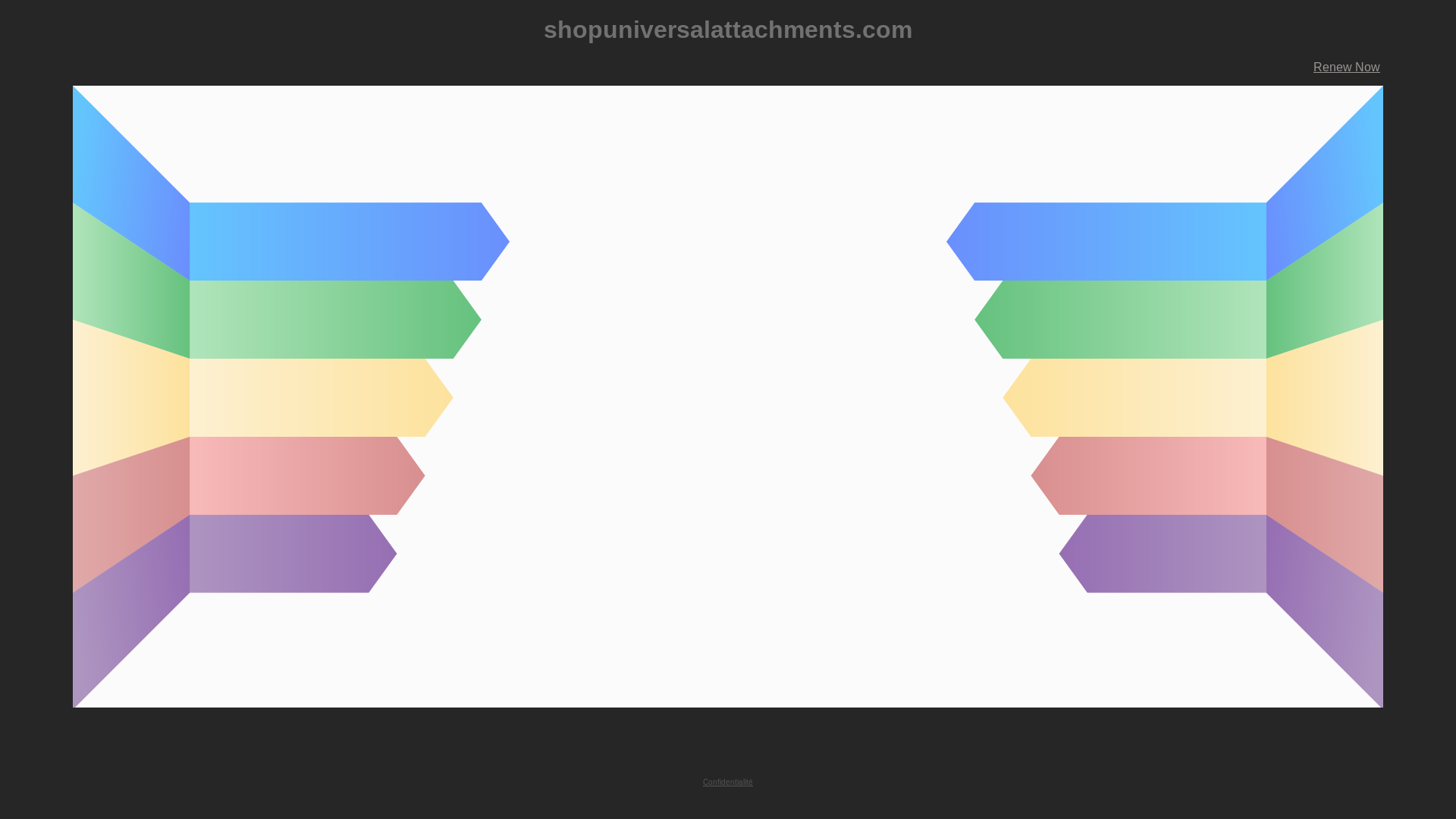website screenshot of https://shopuniversalattachments.com/