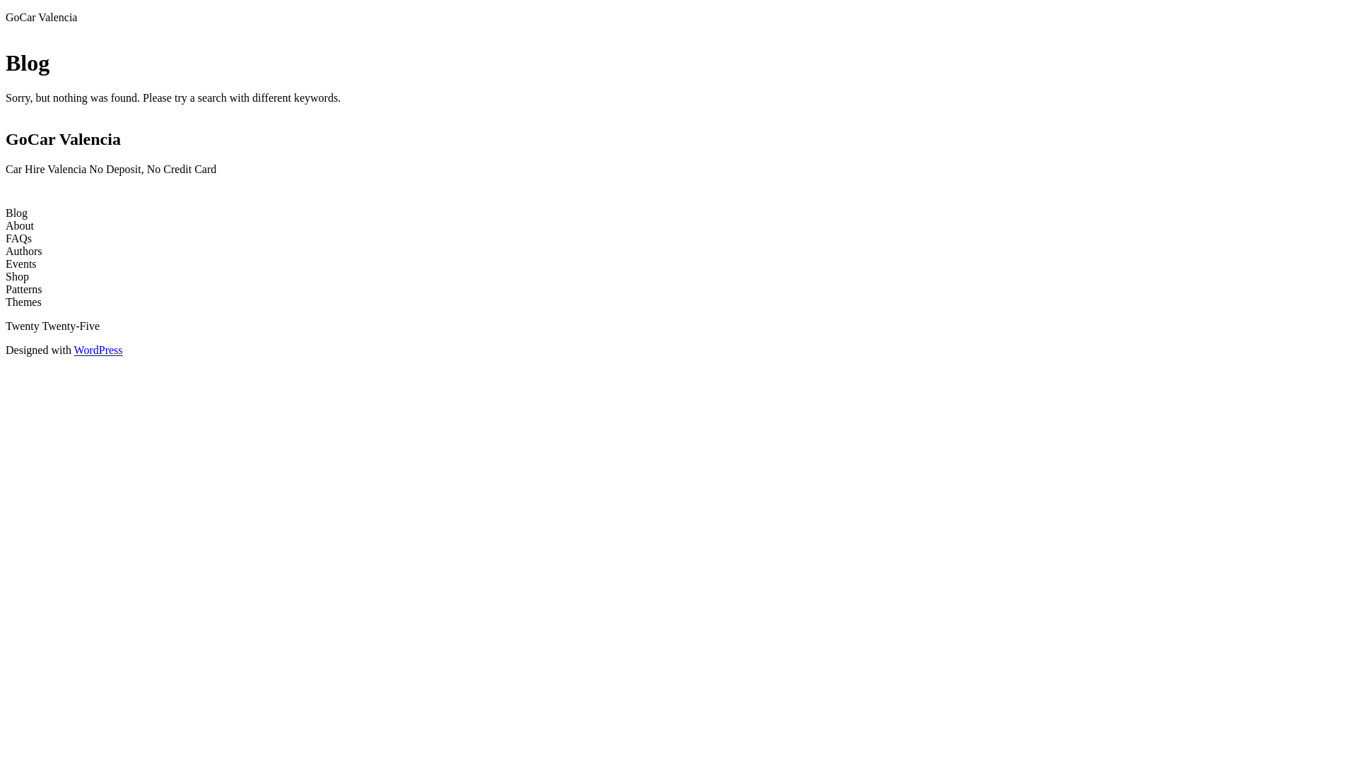website screenshot of https://gocarvalencia.com/