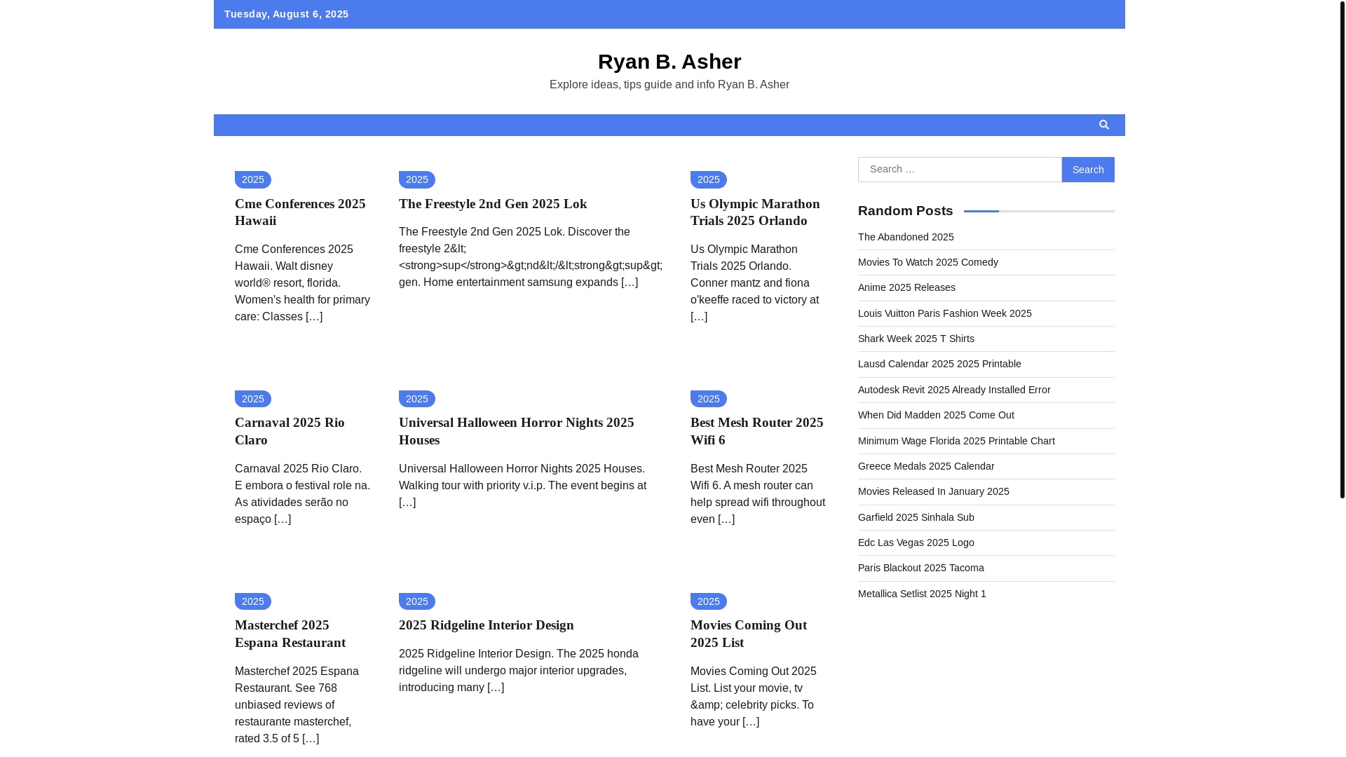 website screenshot of https://ryanbasher.pages.dev/