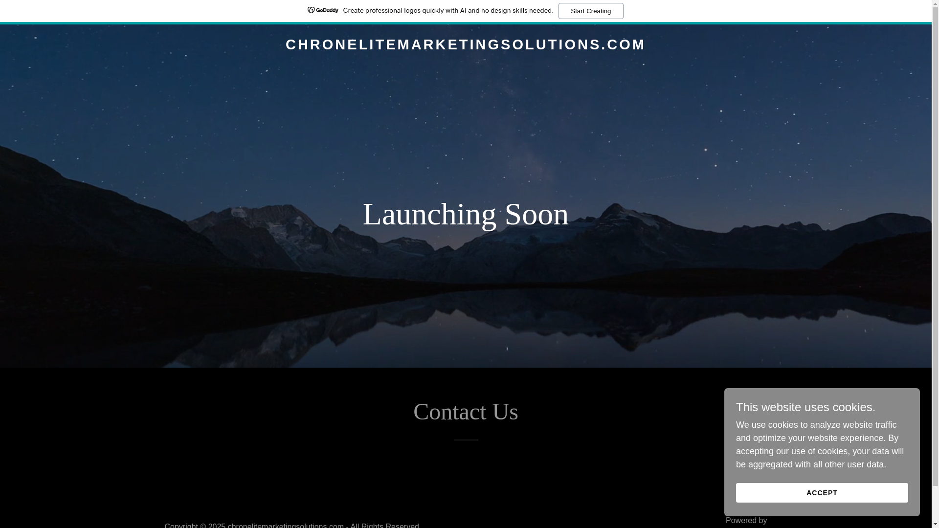 website screenshot of https://chronelitemarketingsolutions.com/