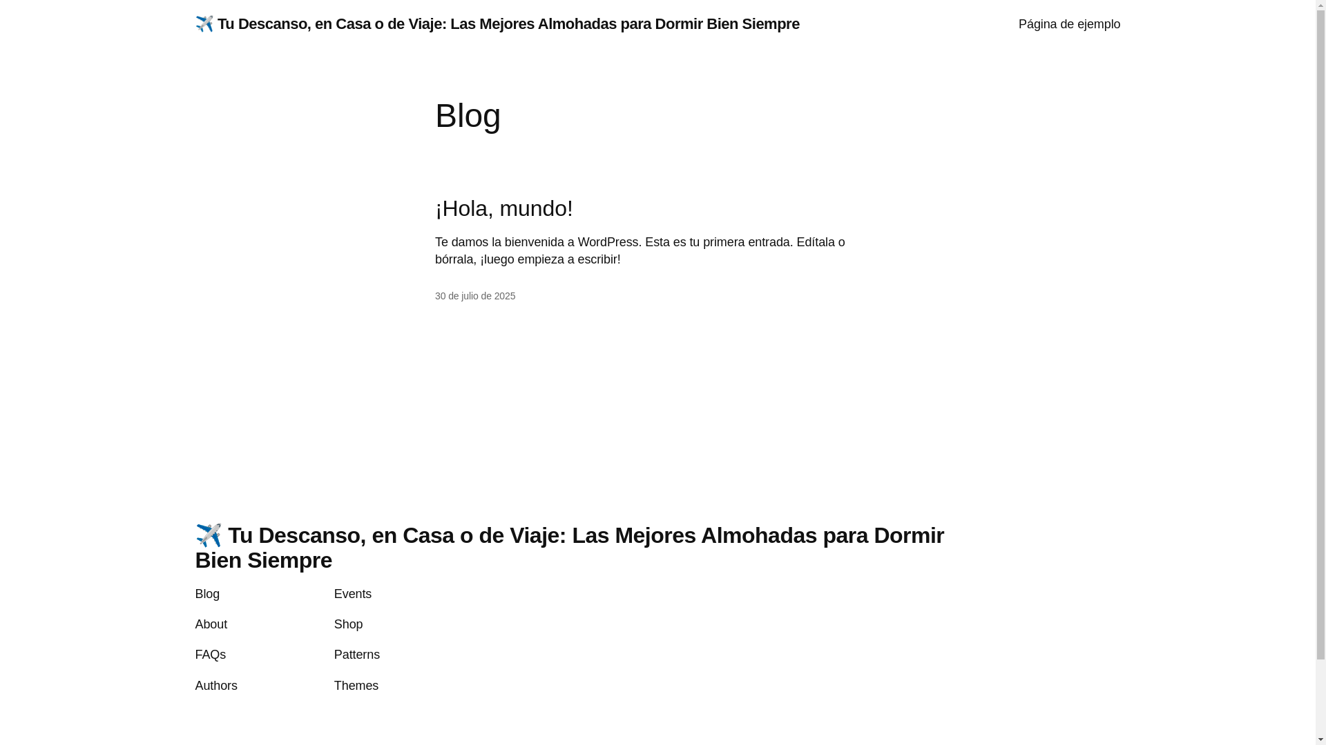 website screenshot of https://espacioparadormir.com/