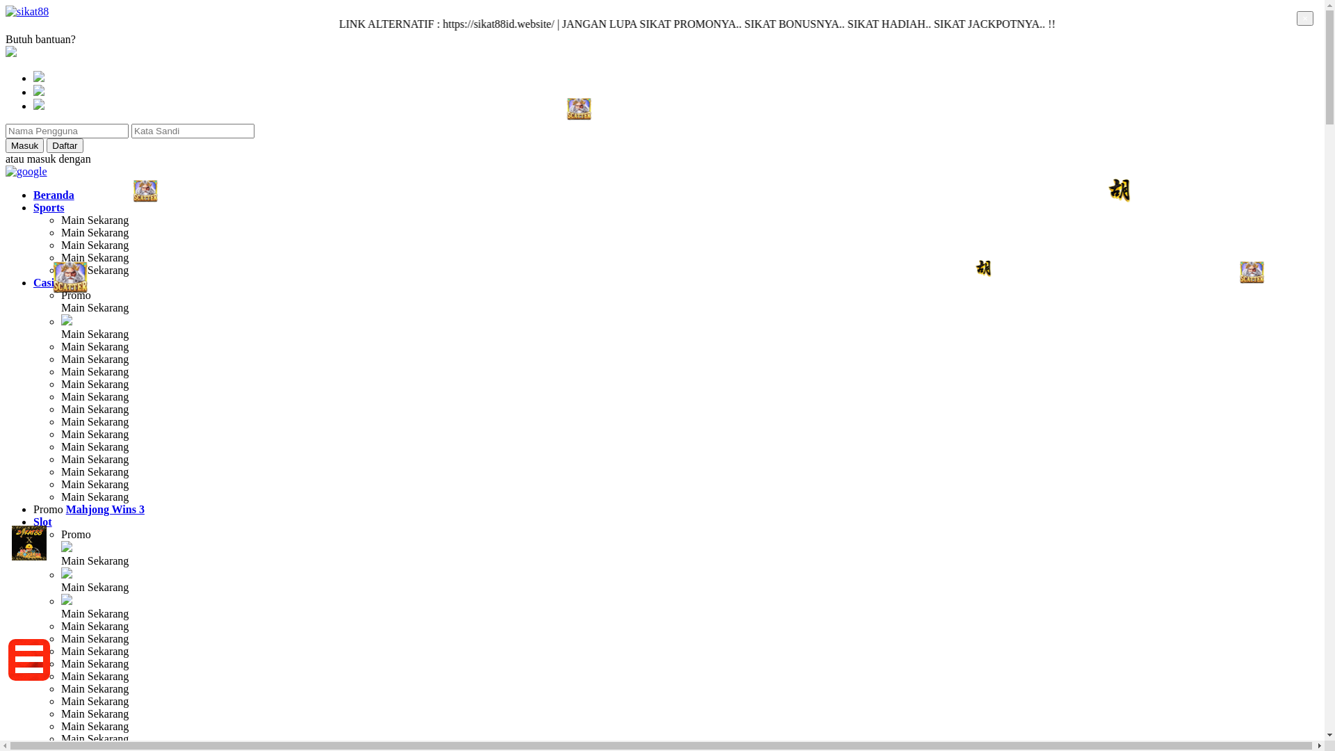 website screenshot of https://sikat88-meleduk.click/