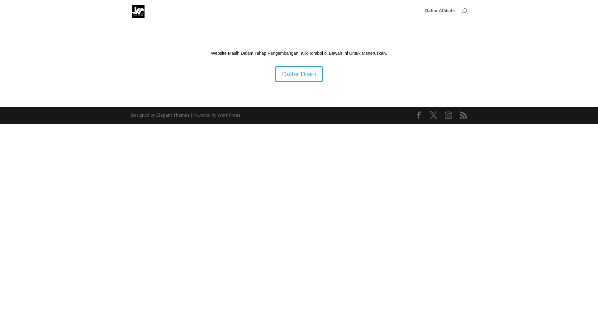 website screenshot of https://homefiliate.id/