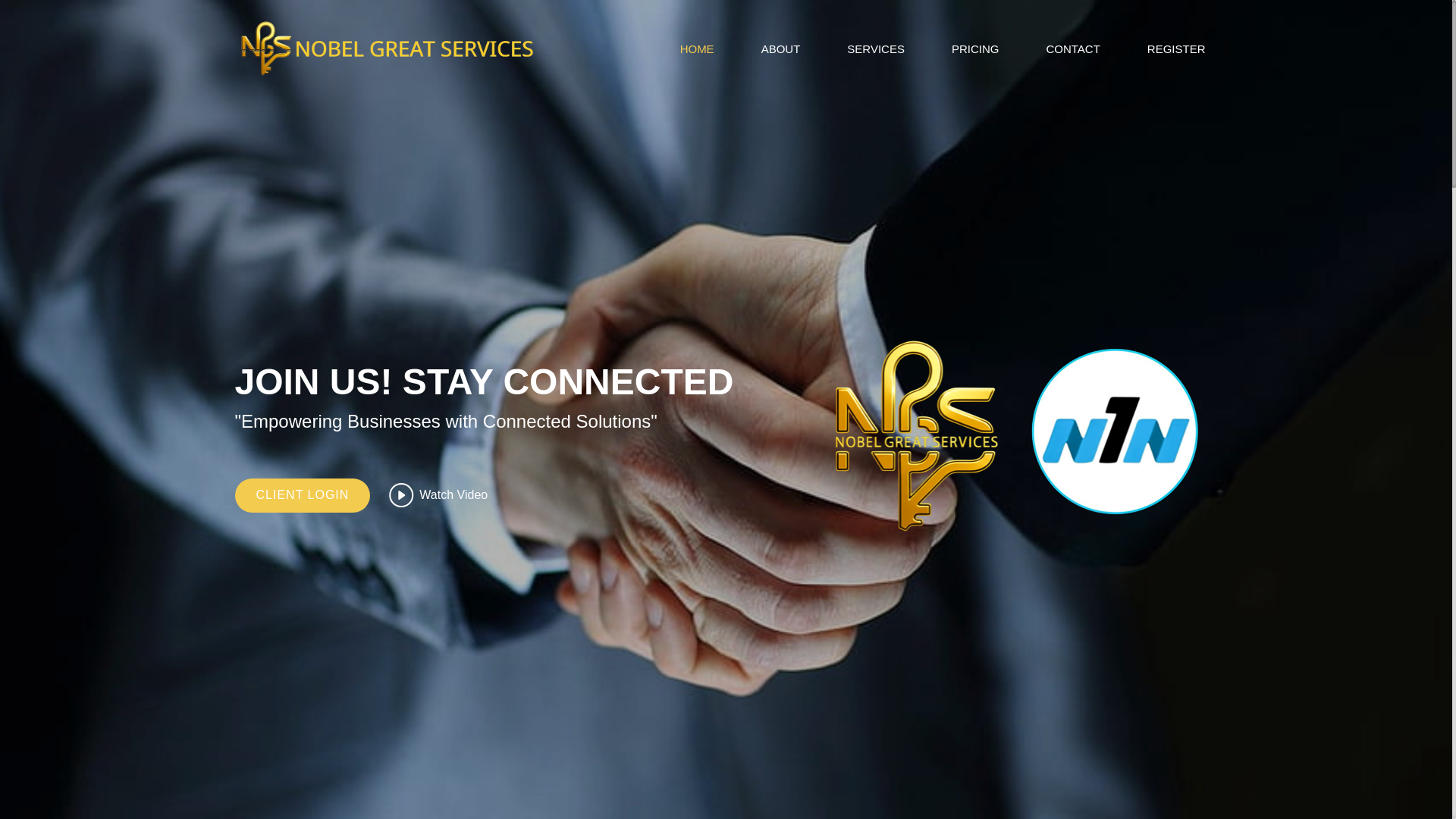 website screenshot of https://n1nnobelgreatservices.com/