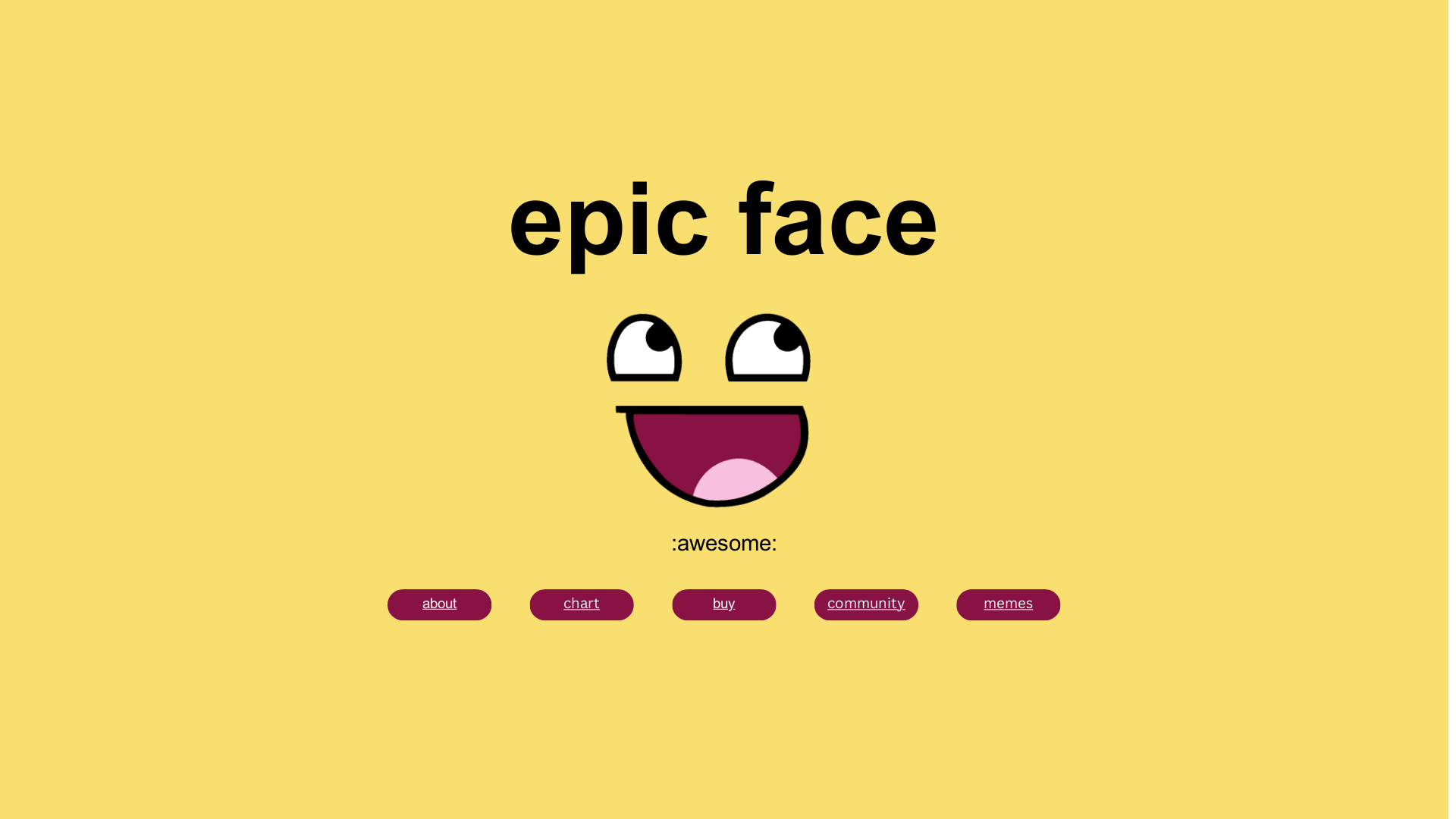 website screenshot of https://epicface.fun/