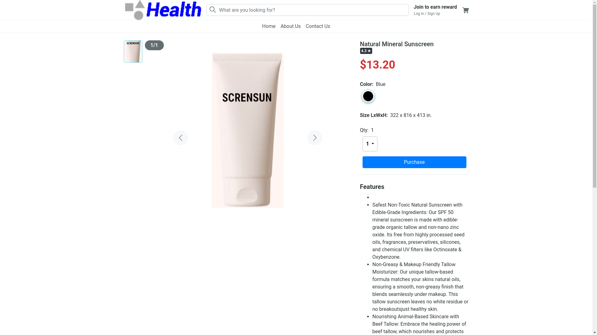 website screenshot of https://naturalorganicgopc.com/