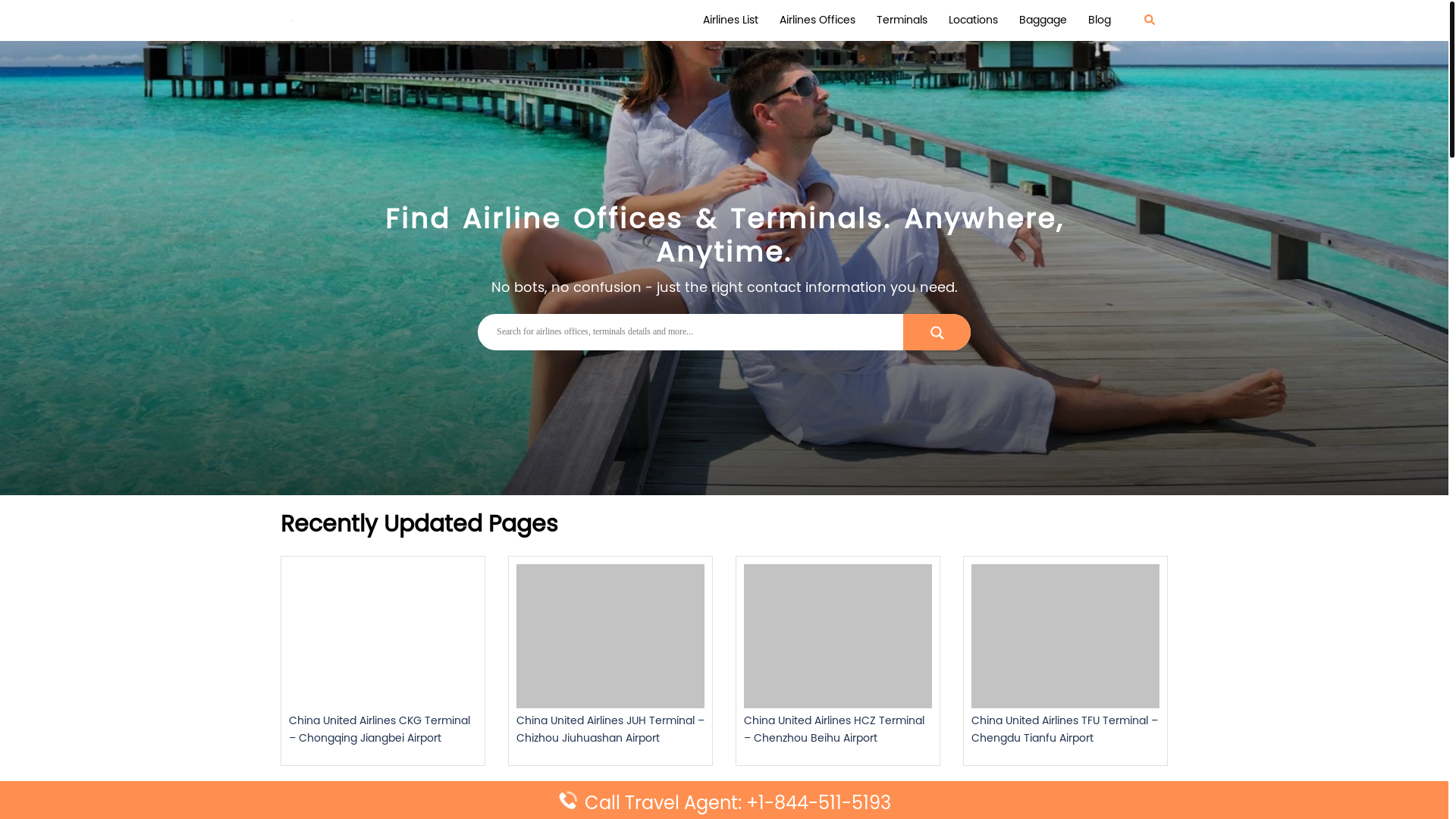 website screenshot of https://airlinesofficesdetail.com/