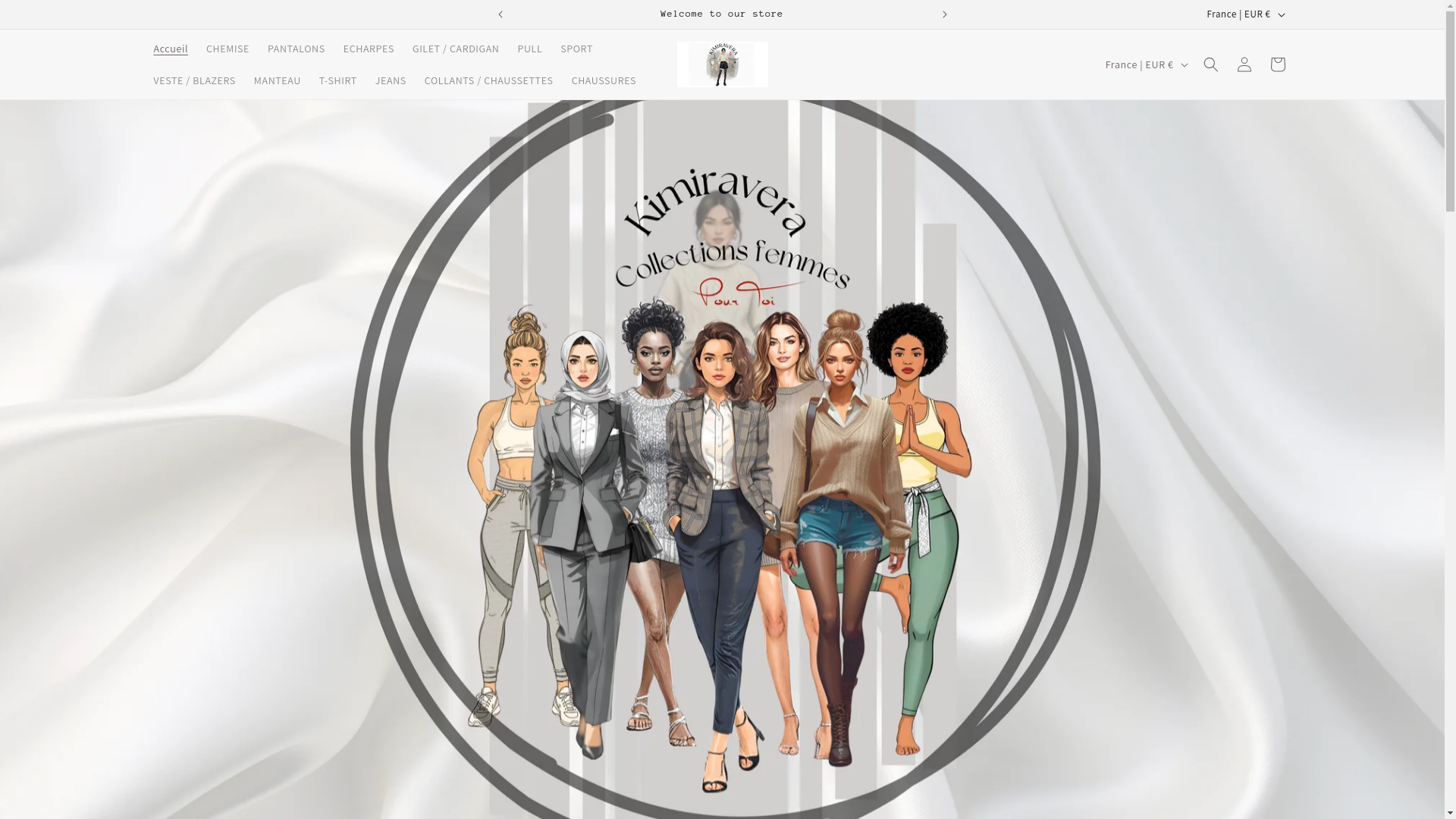 website screenshot of https://kimiravera.com/