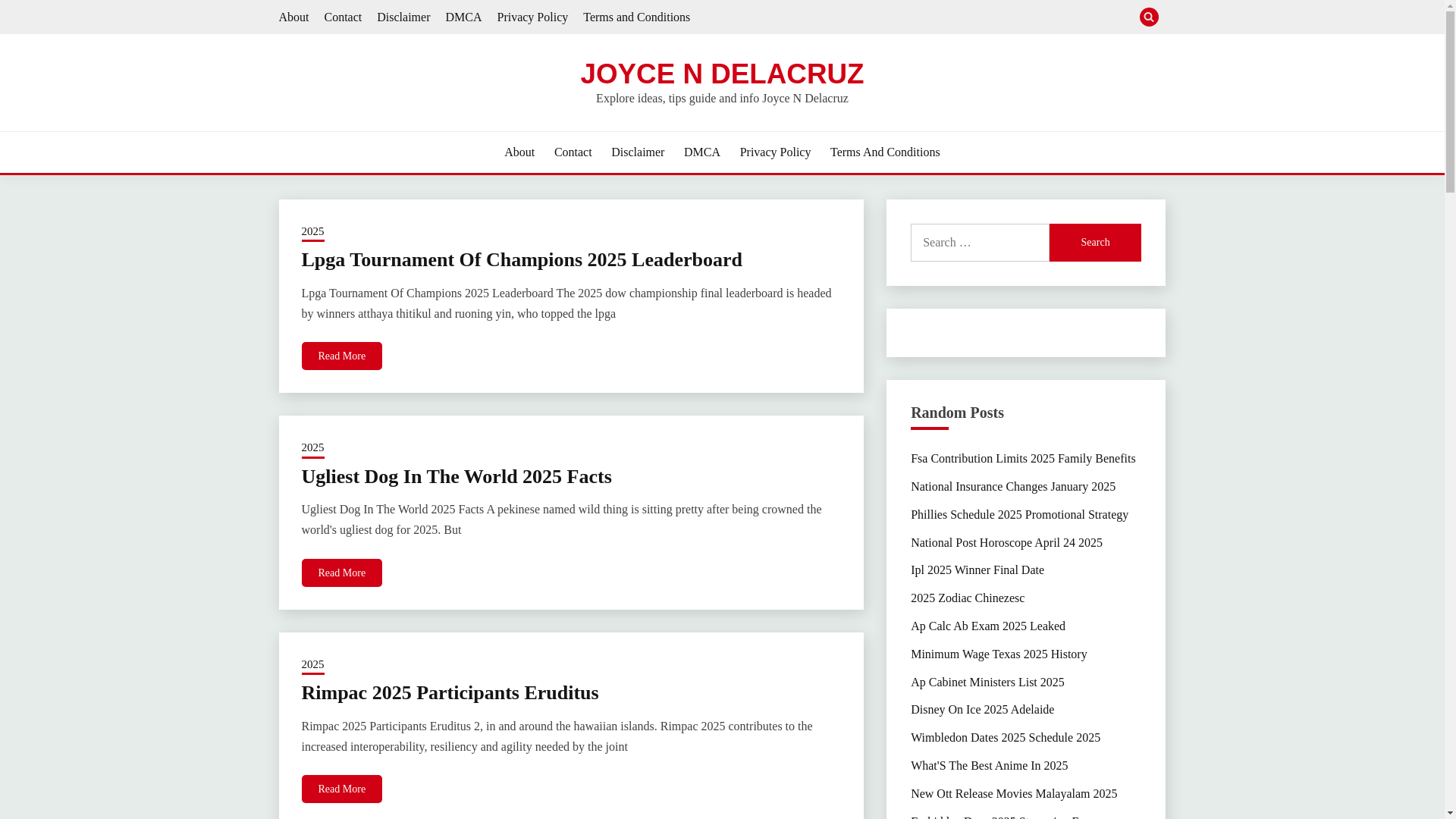 website screenshot of https://joycendelacruzj.pages.dev/