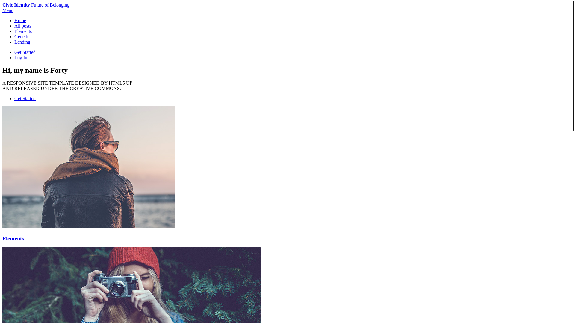 website screenshot of https://jekyll-forty.pages.dev/