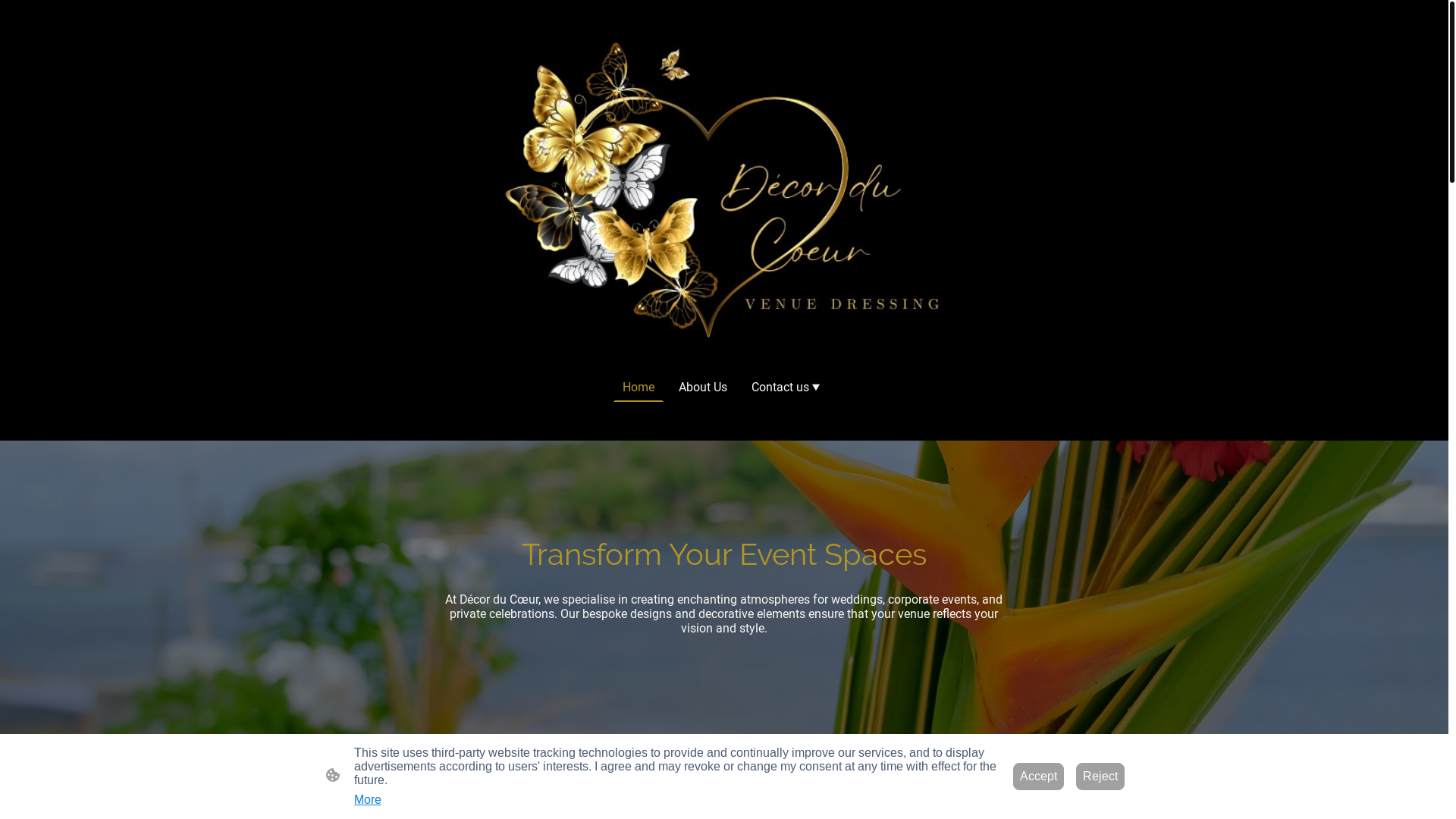 website screenshot of https://decorducoeur.co.uk/