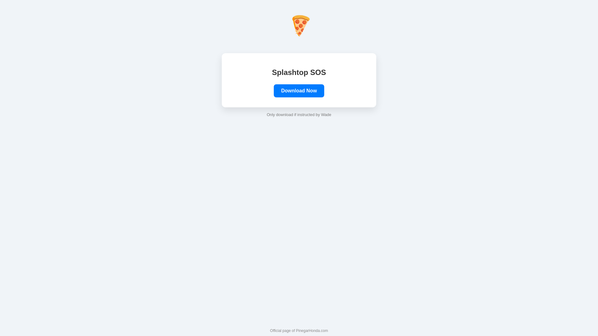 website screenshot of https://hondapizza.pages.dev/