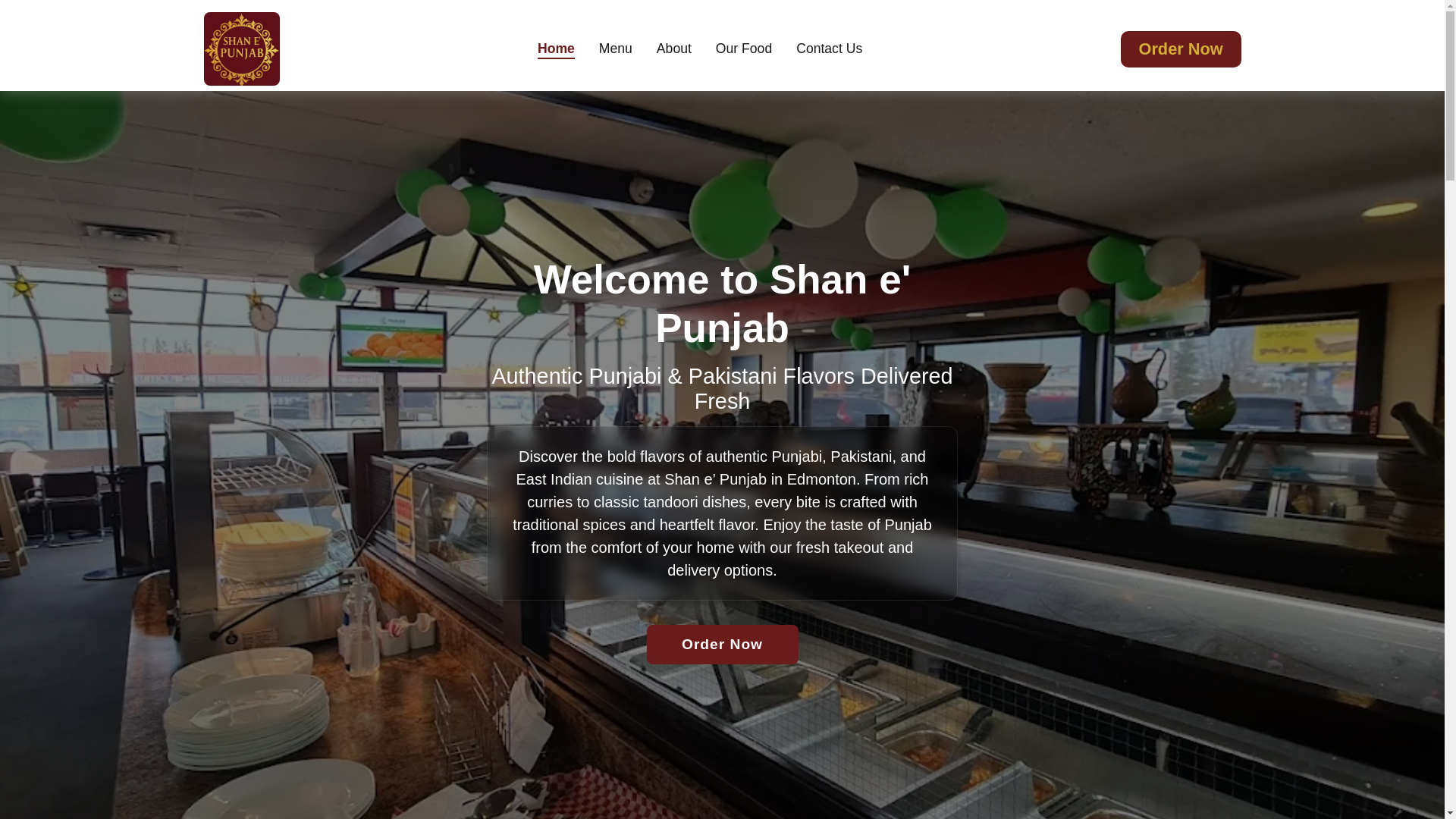 website screenshot of https://shan-e-punjab-edmonton.pages.dev/