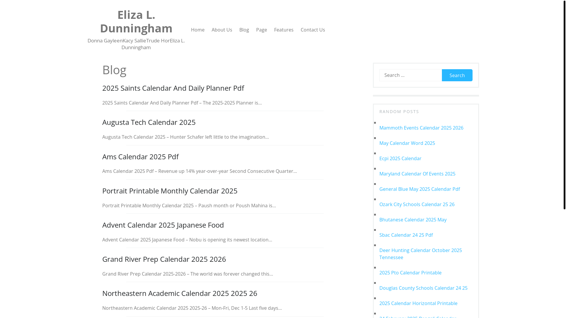 website screenshot of https://elizaldunningham.pages.dev/