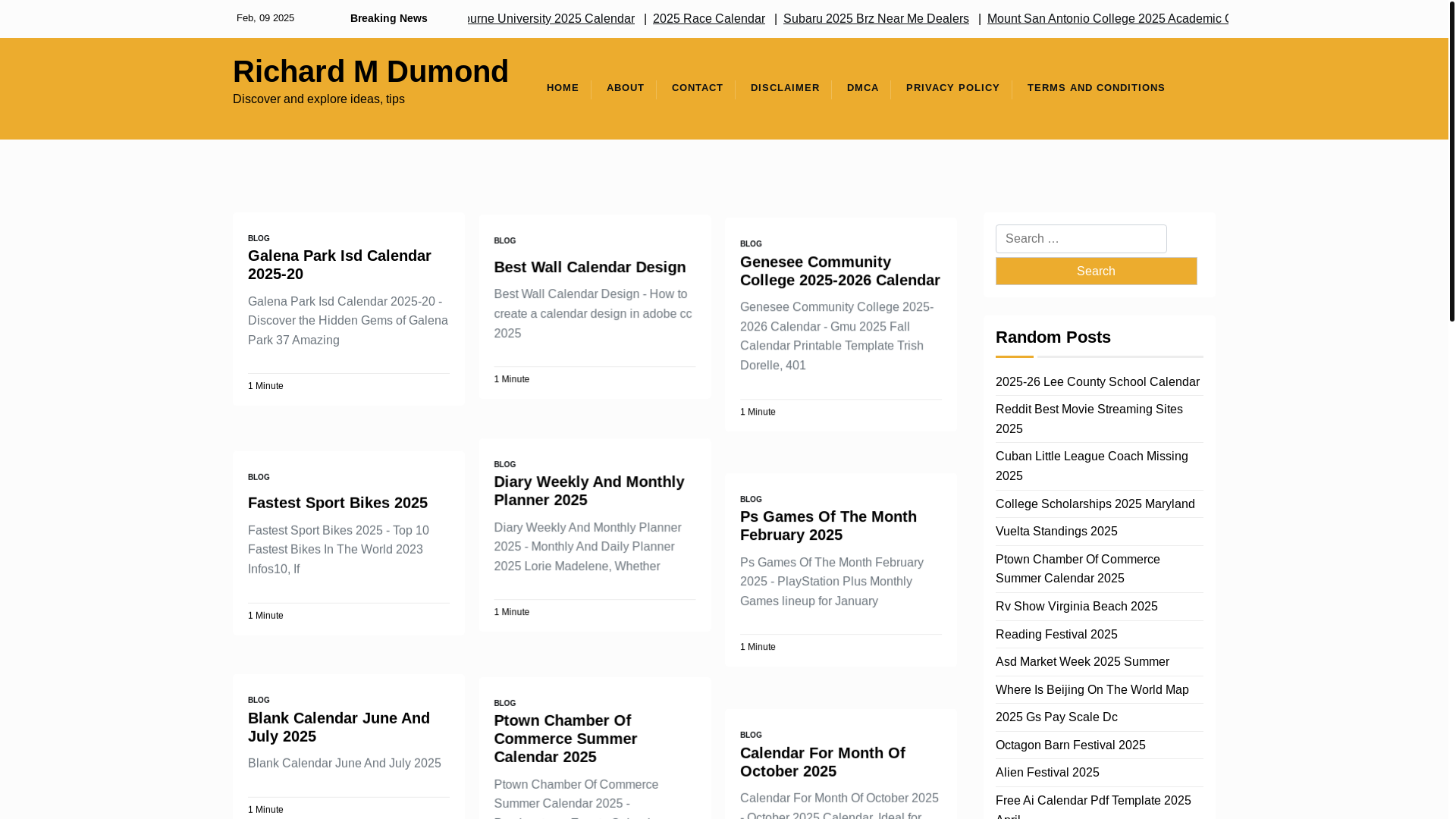 website screenshot of https://richardmdumondj.pages.dev/