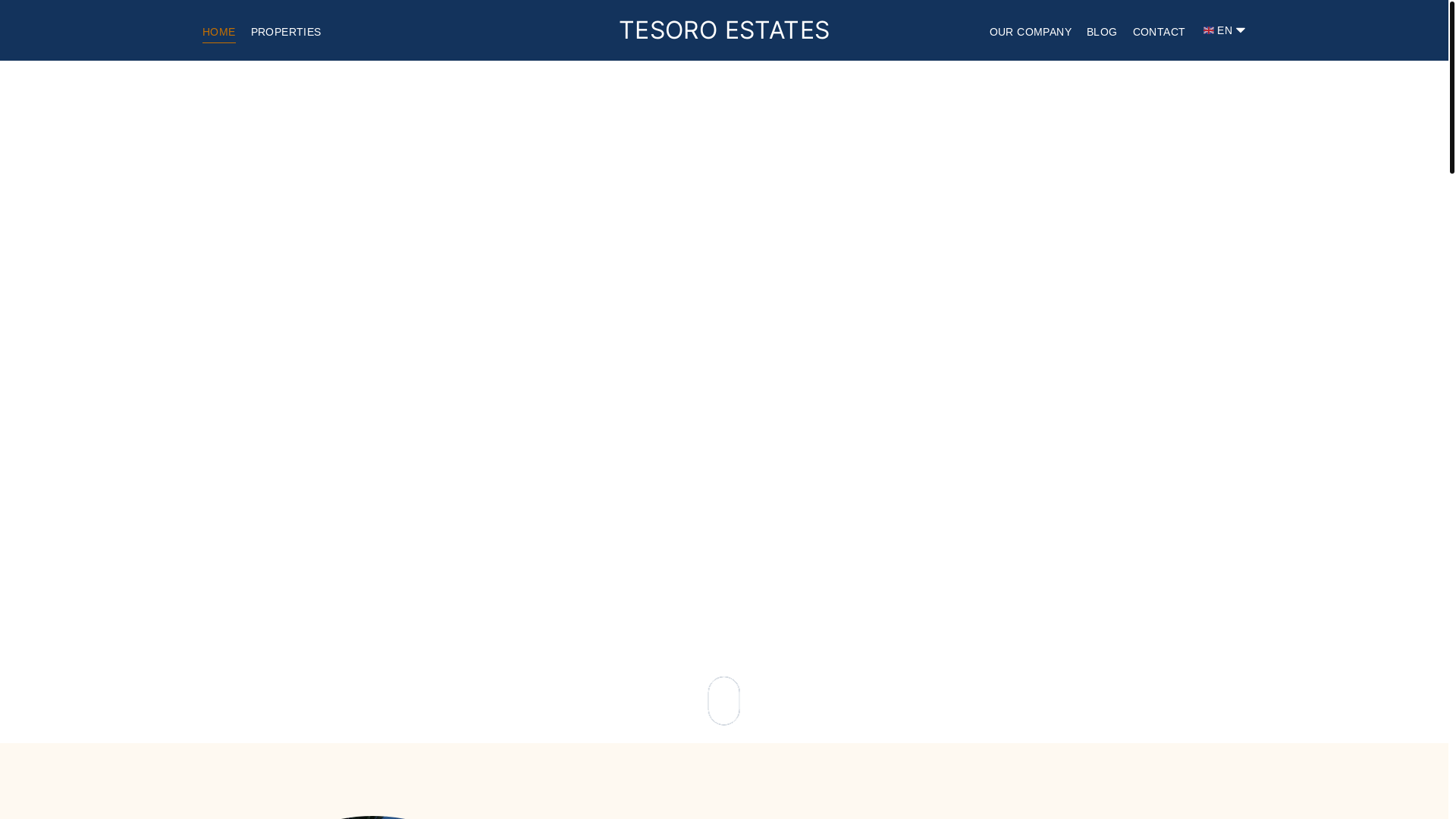 website screenshot of https://tesoro-estates.pages.dev/
