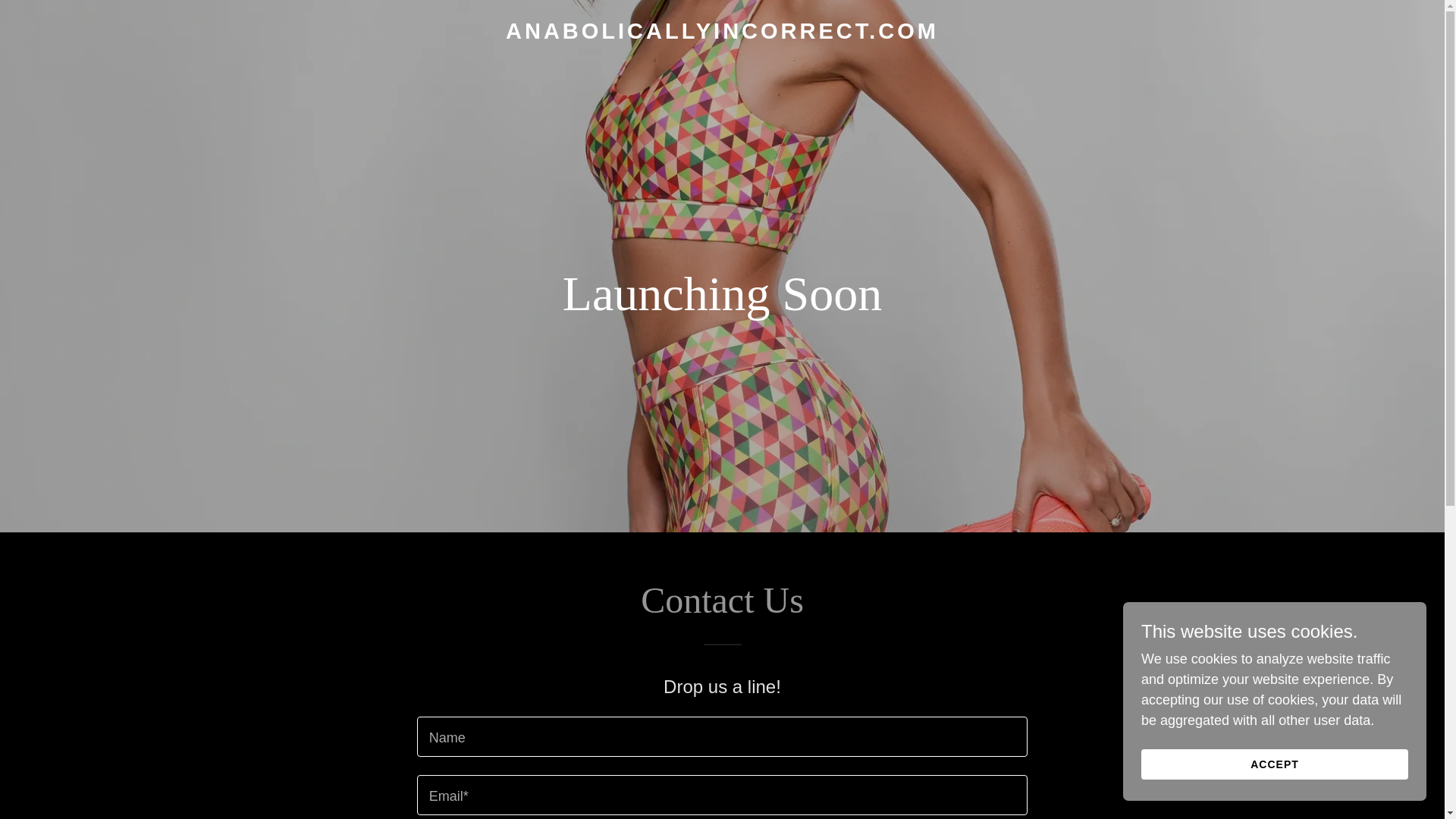 website screenshot of https://anabolicincorrect.com/