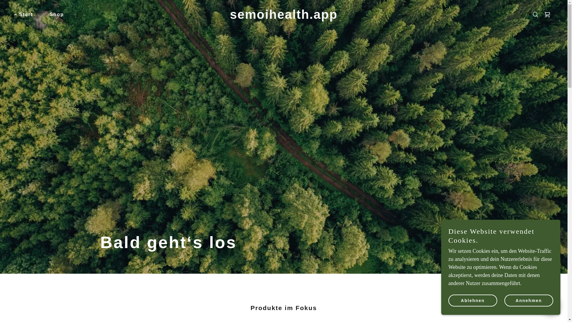 website screenshot of https://semoihealth.app/