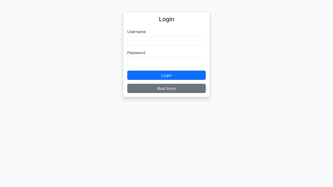 website screenshot of https://kelompok6.store/