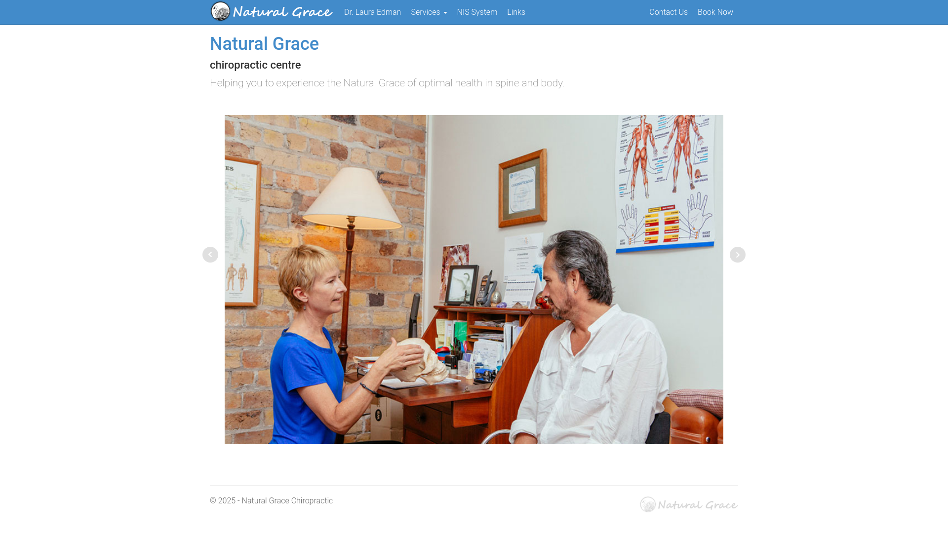 website screenshot of https://naturalgrace.pages.dev/