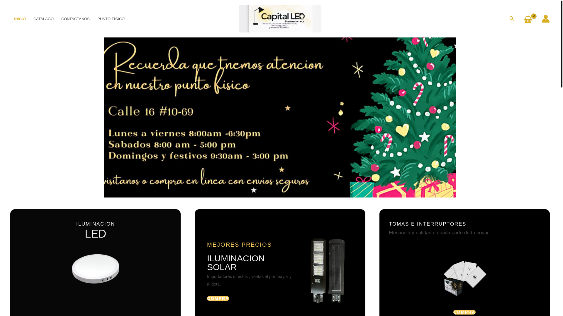 website screenshot of https://capitaled.co/