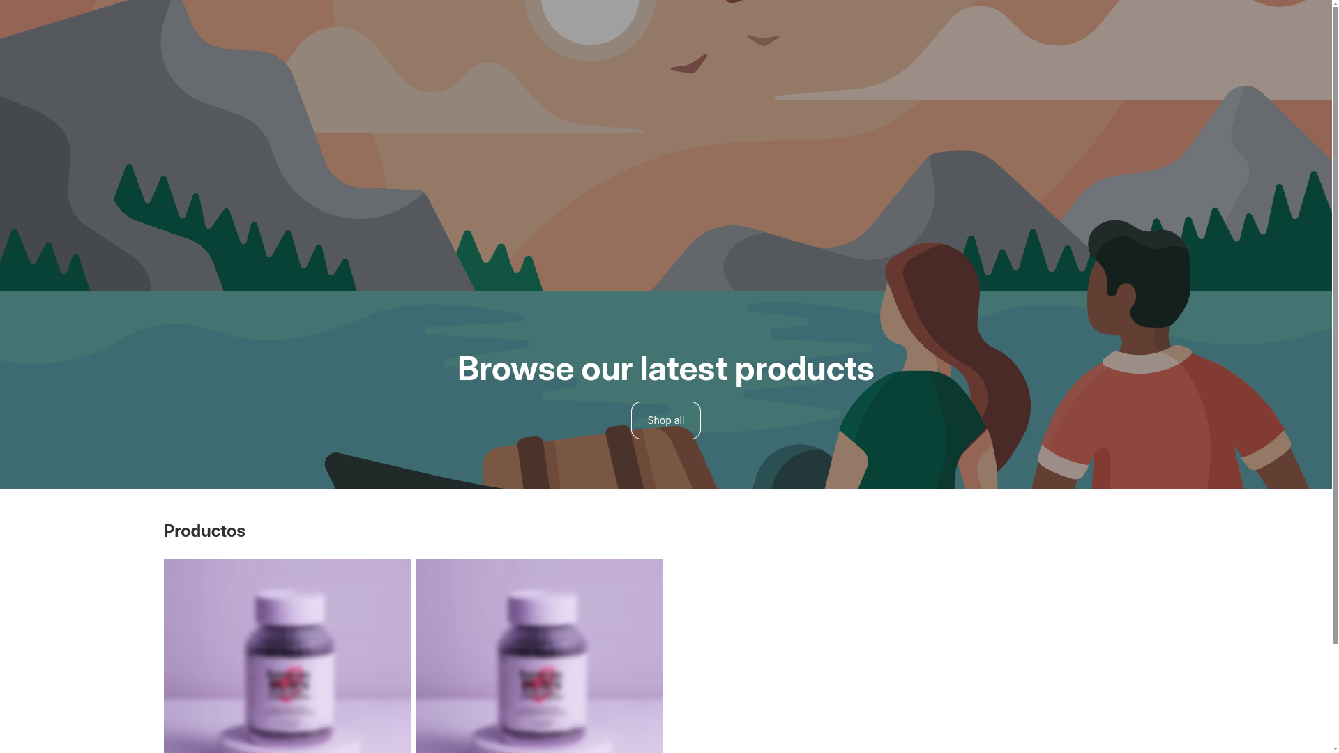 website screenshot of https://lemmelife.shop/