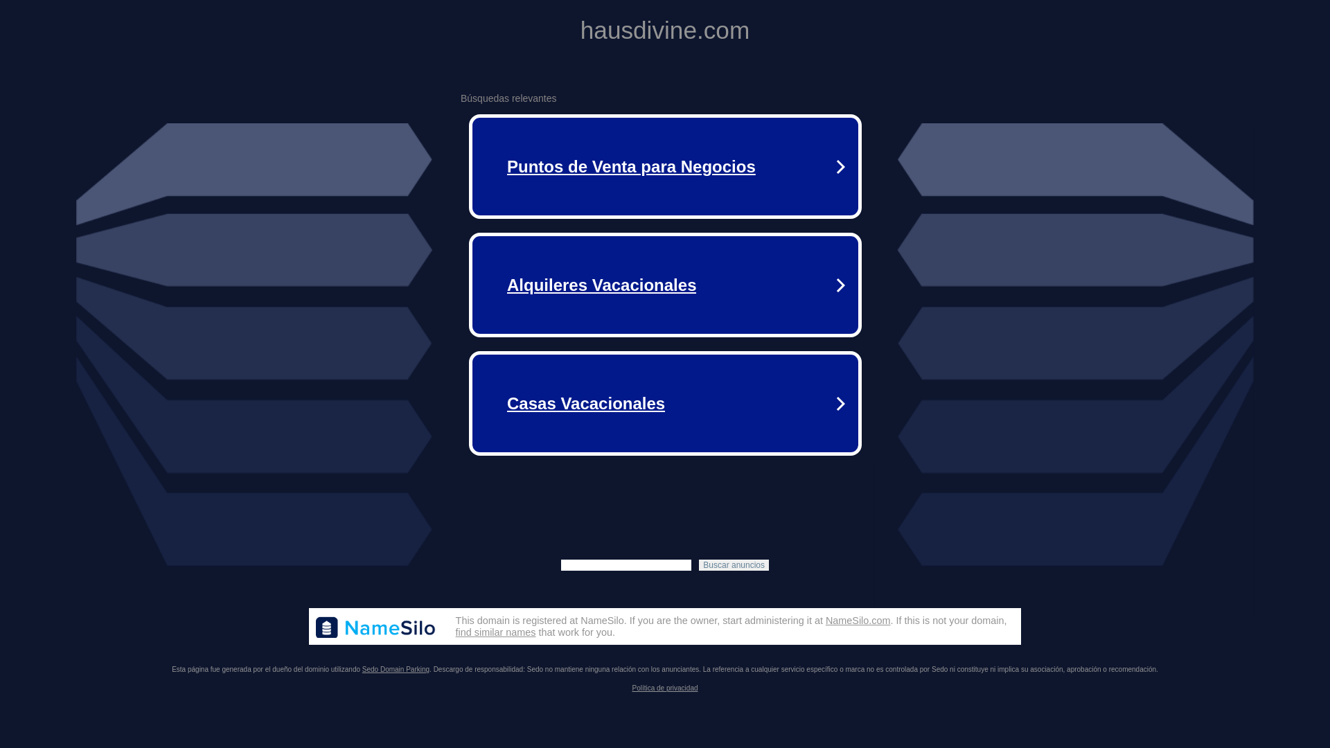 website screenshot of https://hausdivine.com/