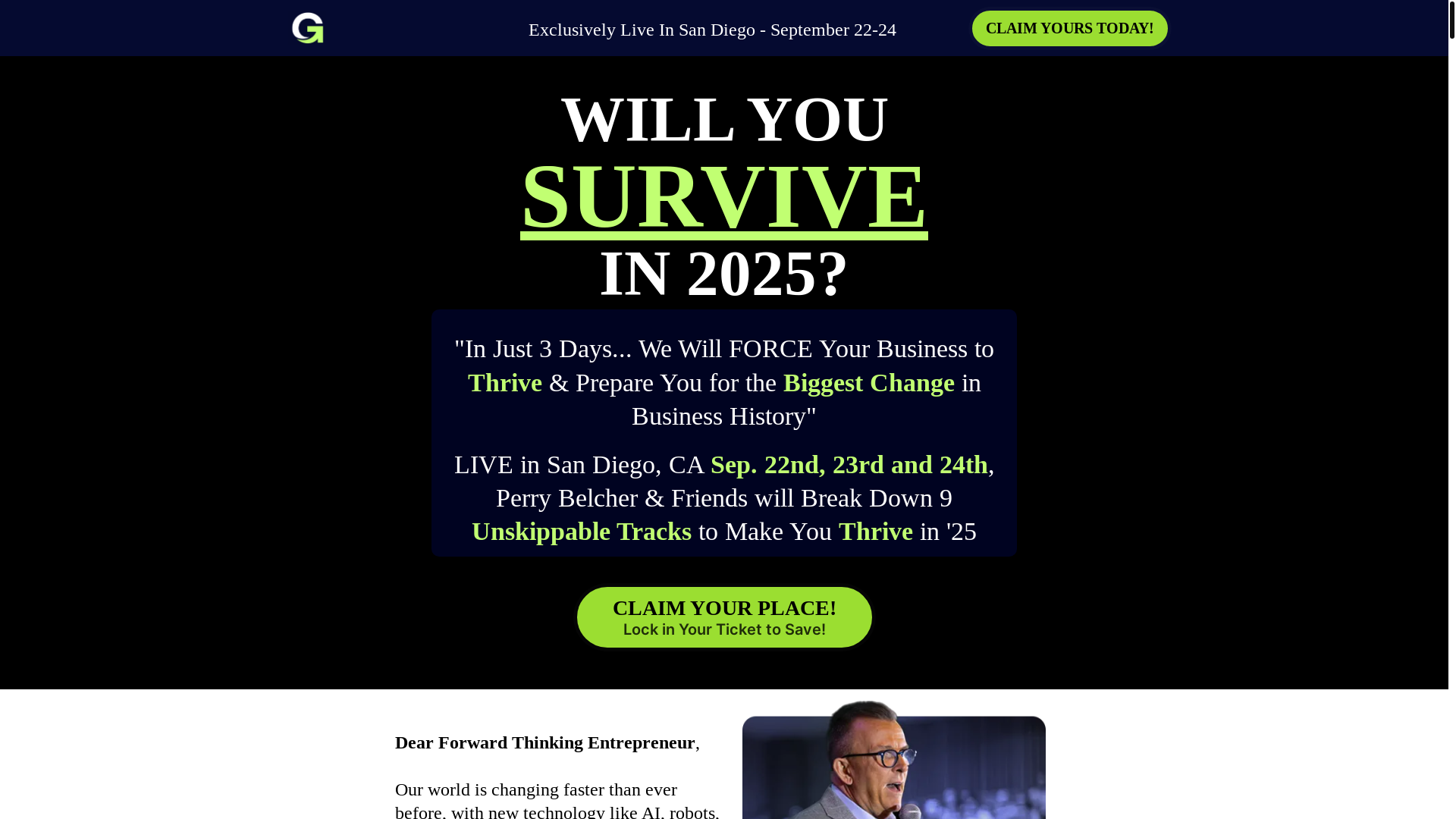 website screenshot of https://growthhackinglive.win/