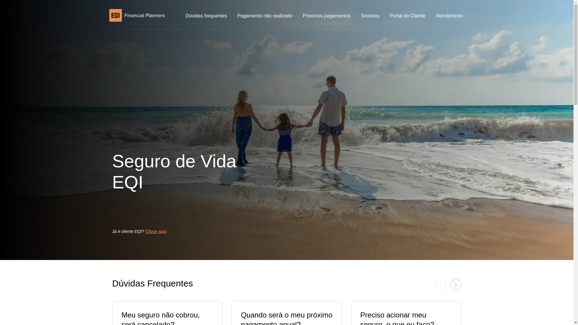 website screenshot of https://eqi-fp-site-suporte.pages.dev/