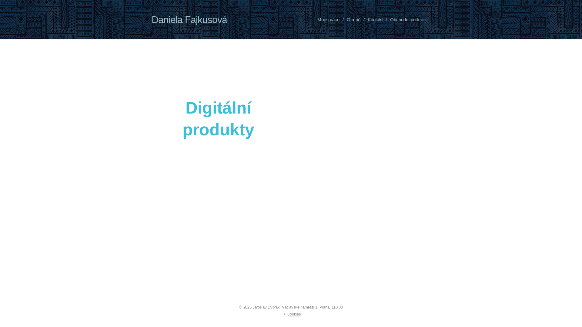 website screenshot of https://digi-danka.cz/