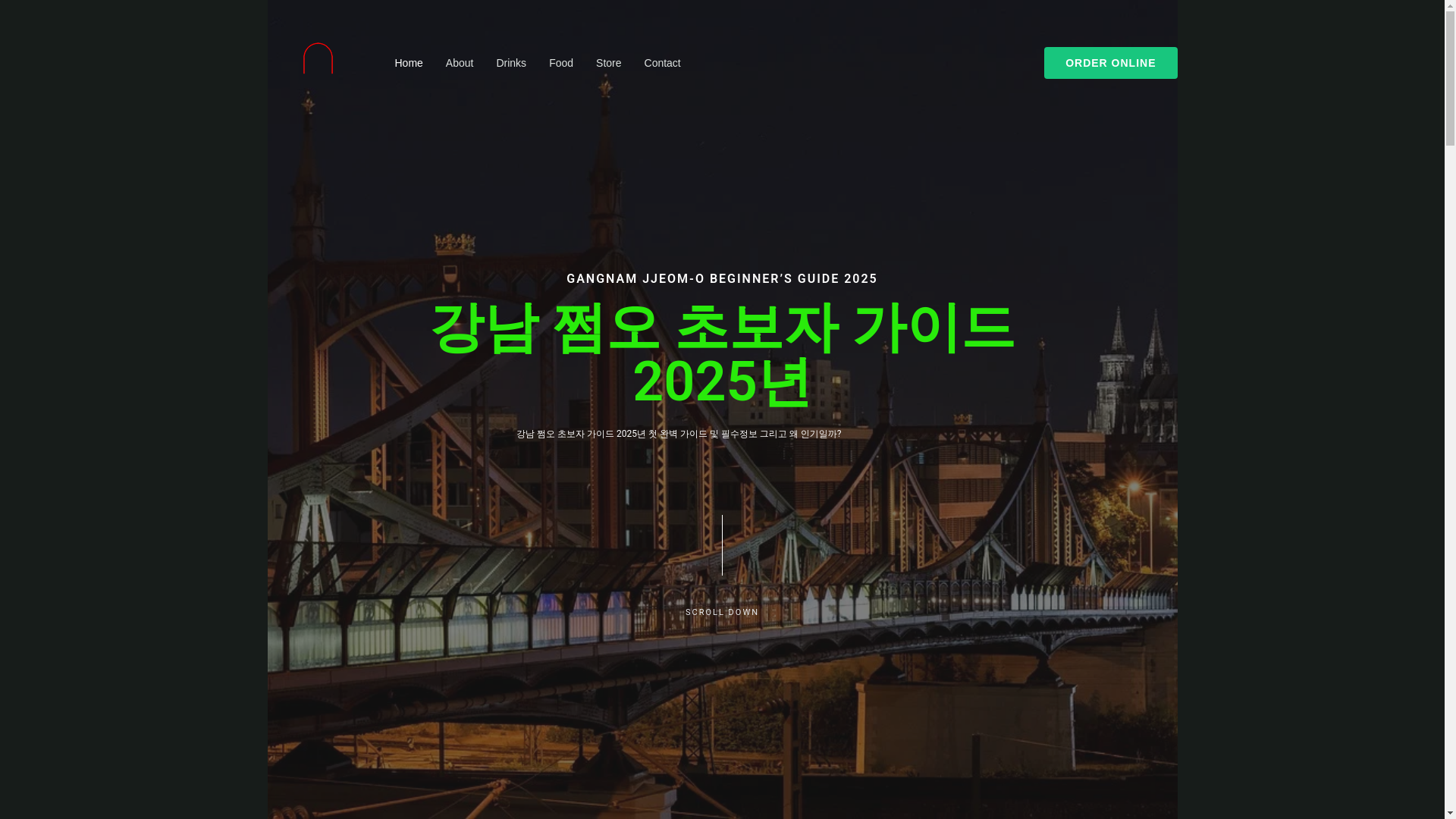 website screenshot of https://gangnamgood.site/