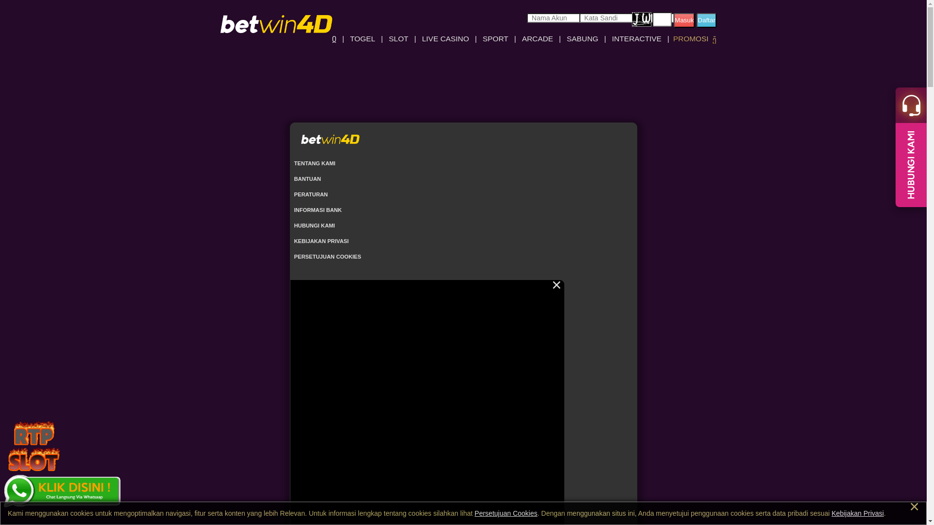 website screenshot of https://betwin4dimantul.com/