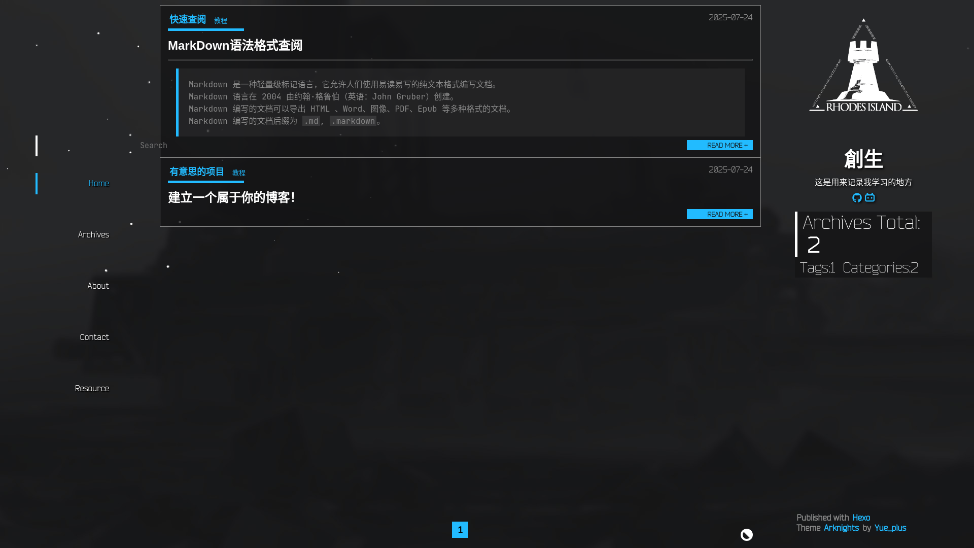 website screenshot of https://kano28-github-io.pages.dev/