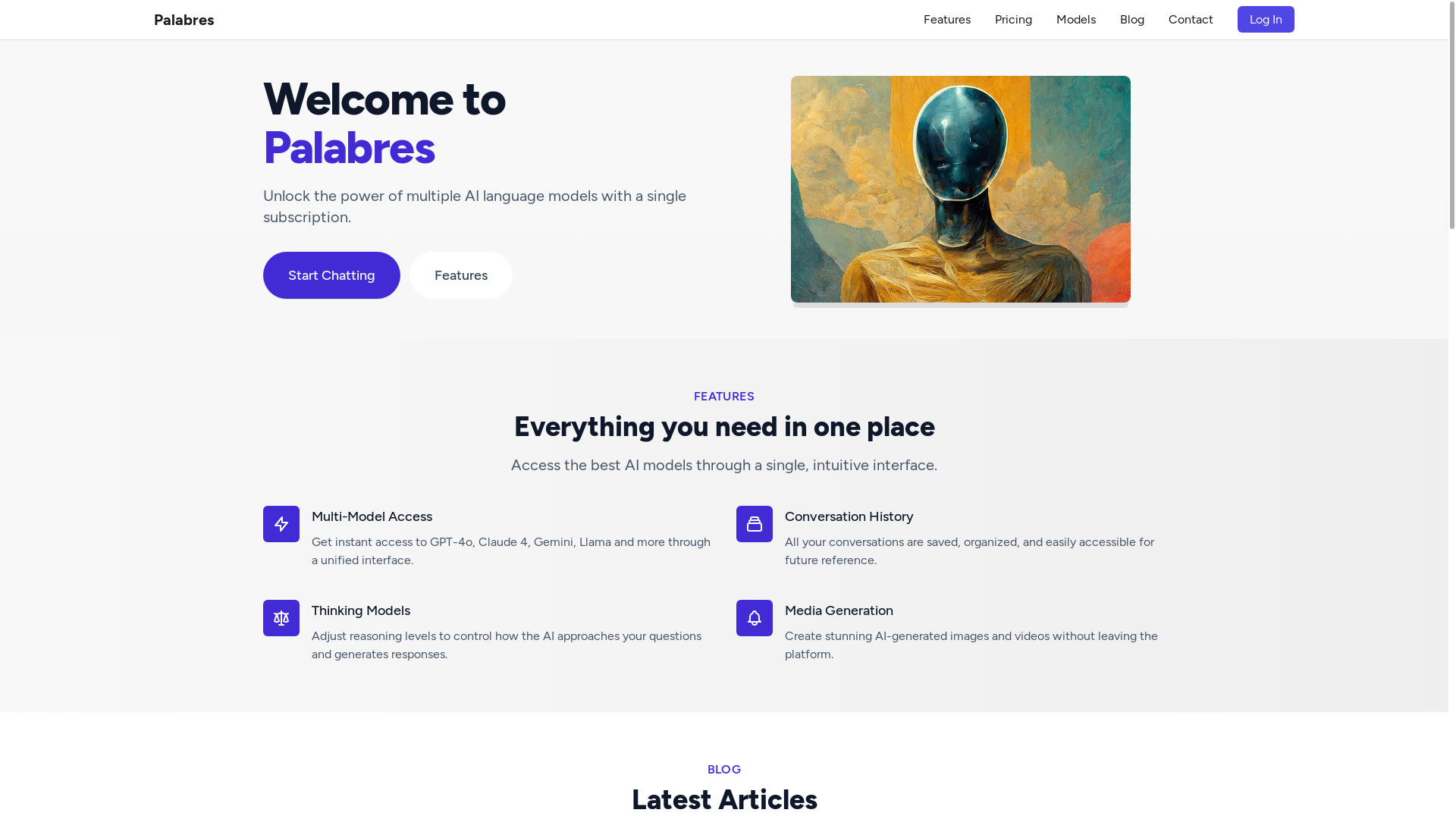 website screenshot of https://palabres.pages.dev/
