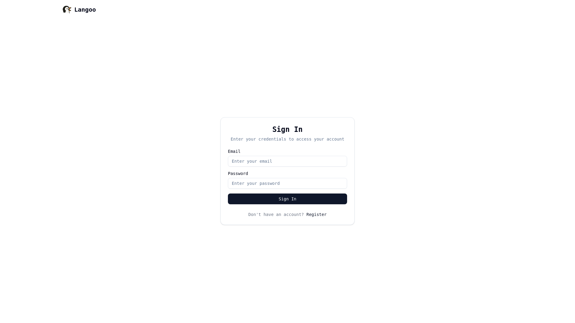website screenshot of https://langoo-vn.pages.dev/