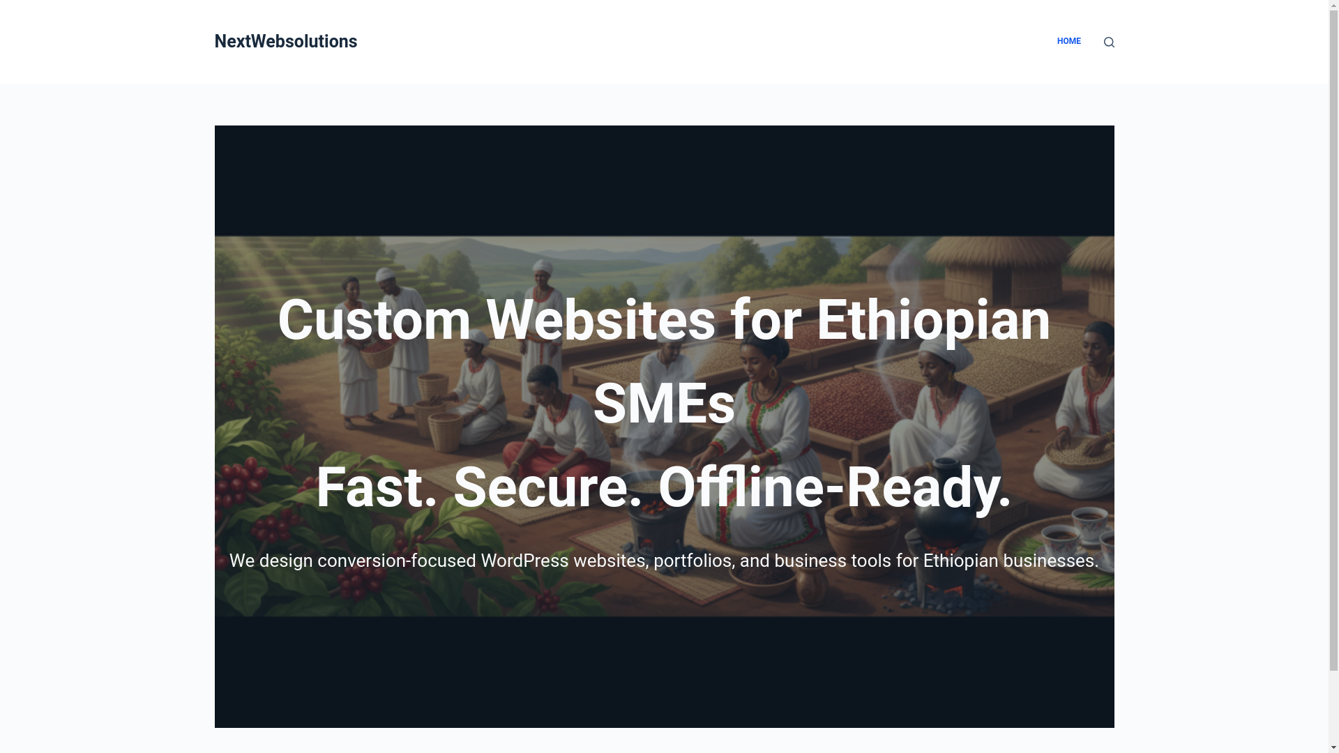 website screenshot of https://nextwebsolutionss.com/