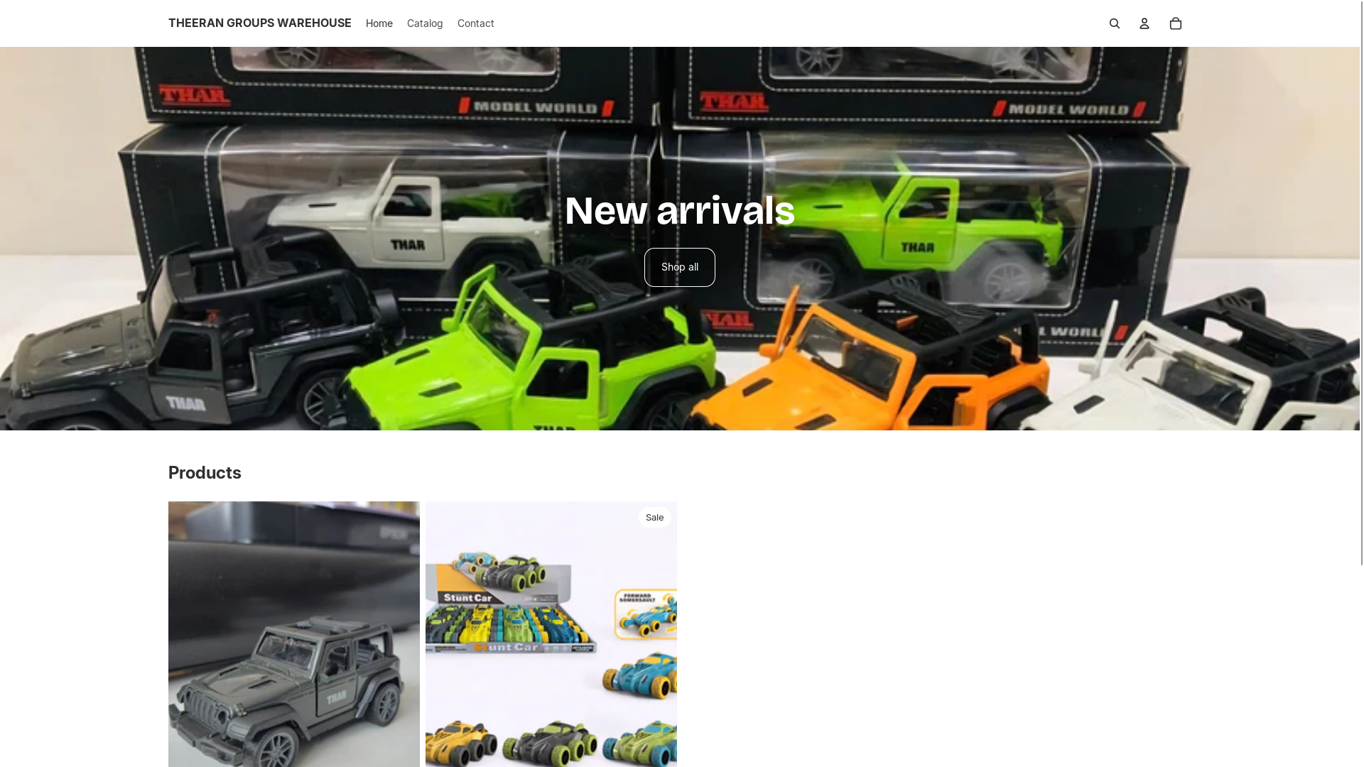 website screenshot of https://theerangroups.com/