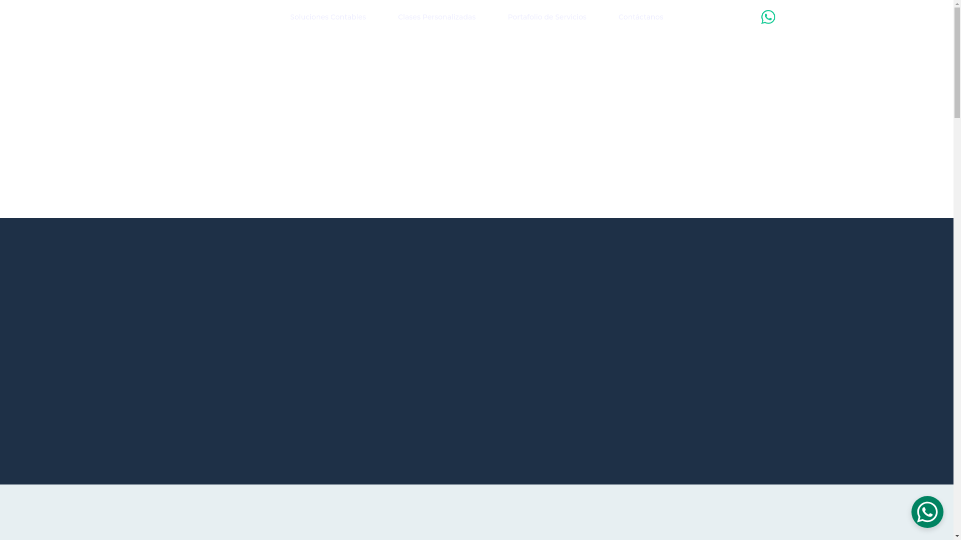 website screenshot of https://isabelarenascontadores.com/