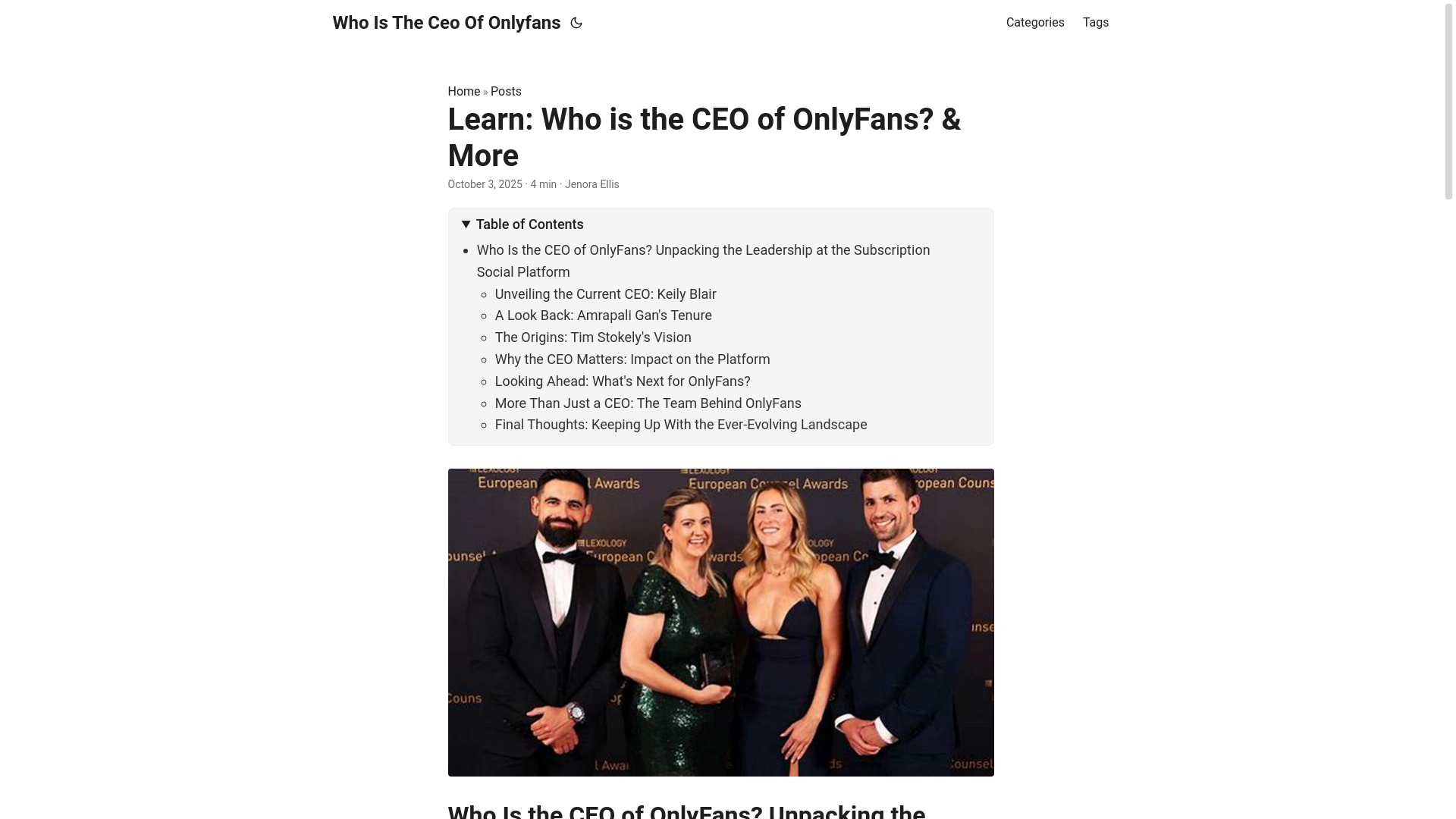 website screenshot of https://who-is-the-ceo-of-onlyfans.pages.dev/