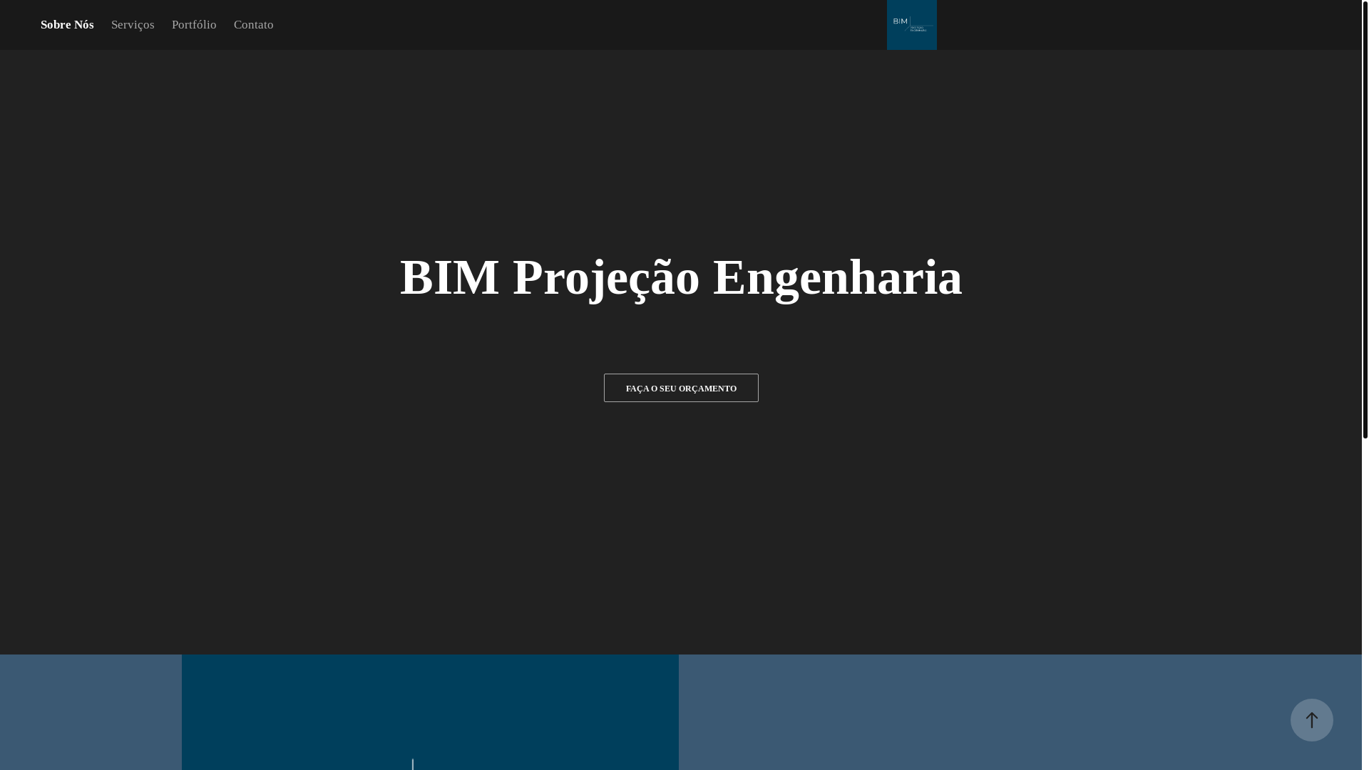 website screenshot of https://bimprojecaoengenharia.com/