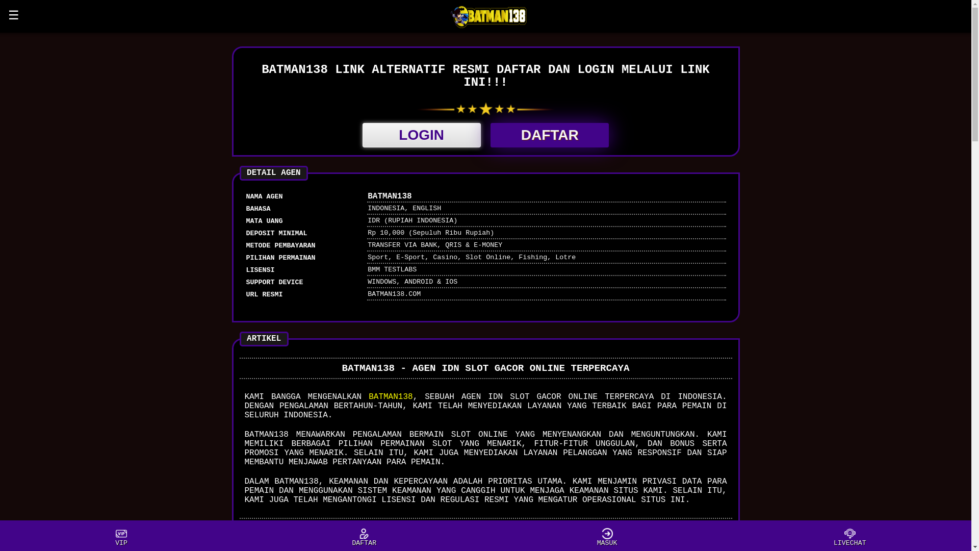 website screenshot of https://b4tmanjoin.site/