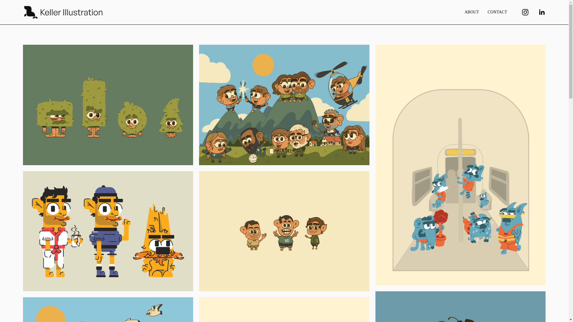 website screenshot of https://mariuskeller.no/