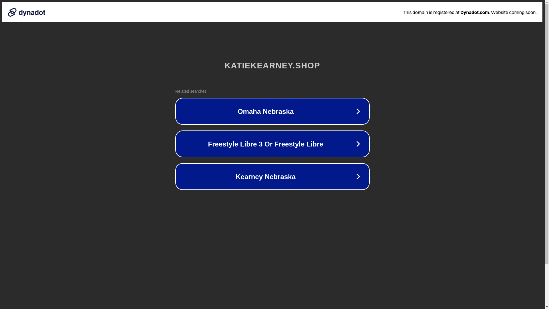website screenshot of https://katiekearney.shop/