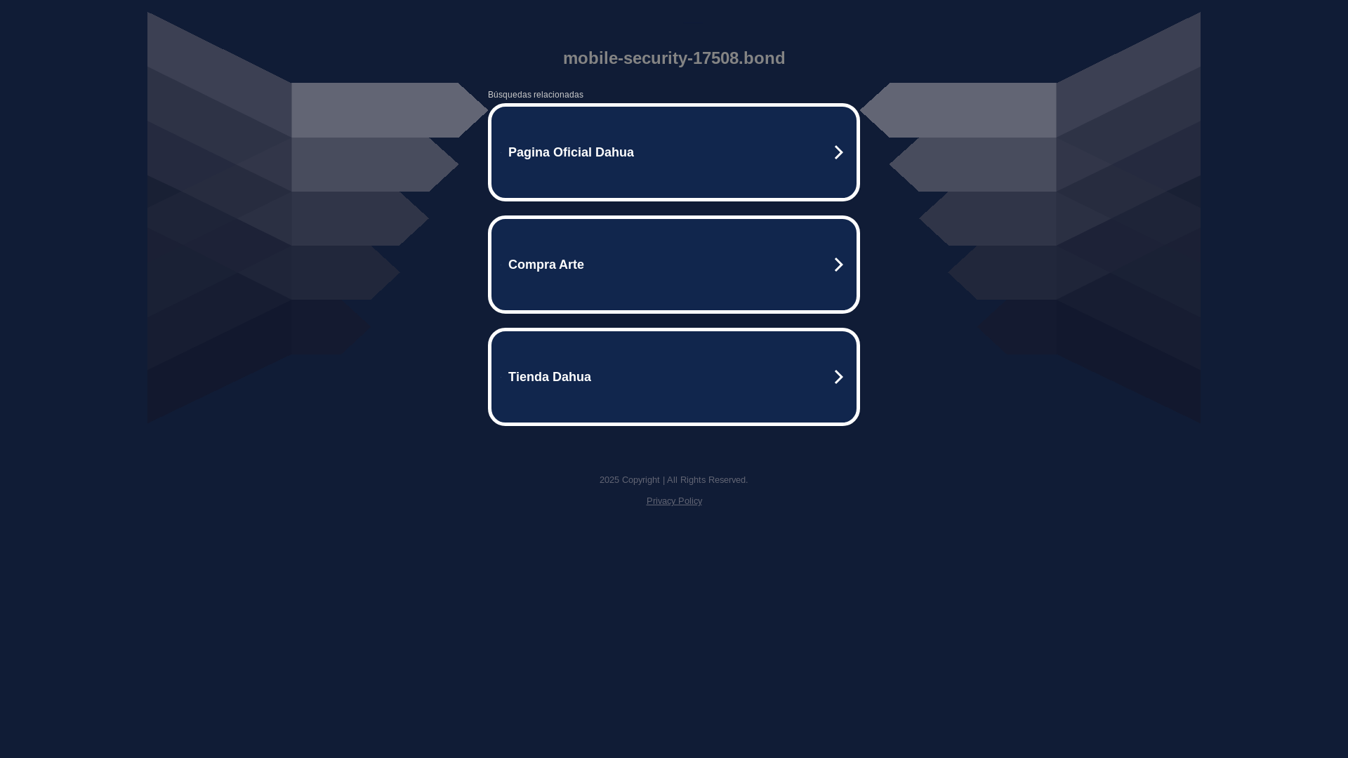 website screenshot of https://mobile-security-17508.bond/