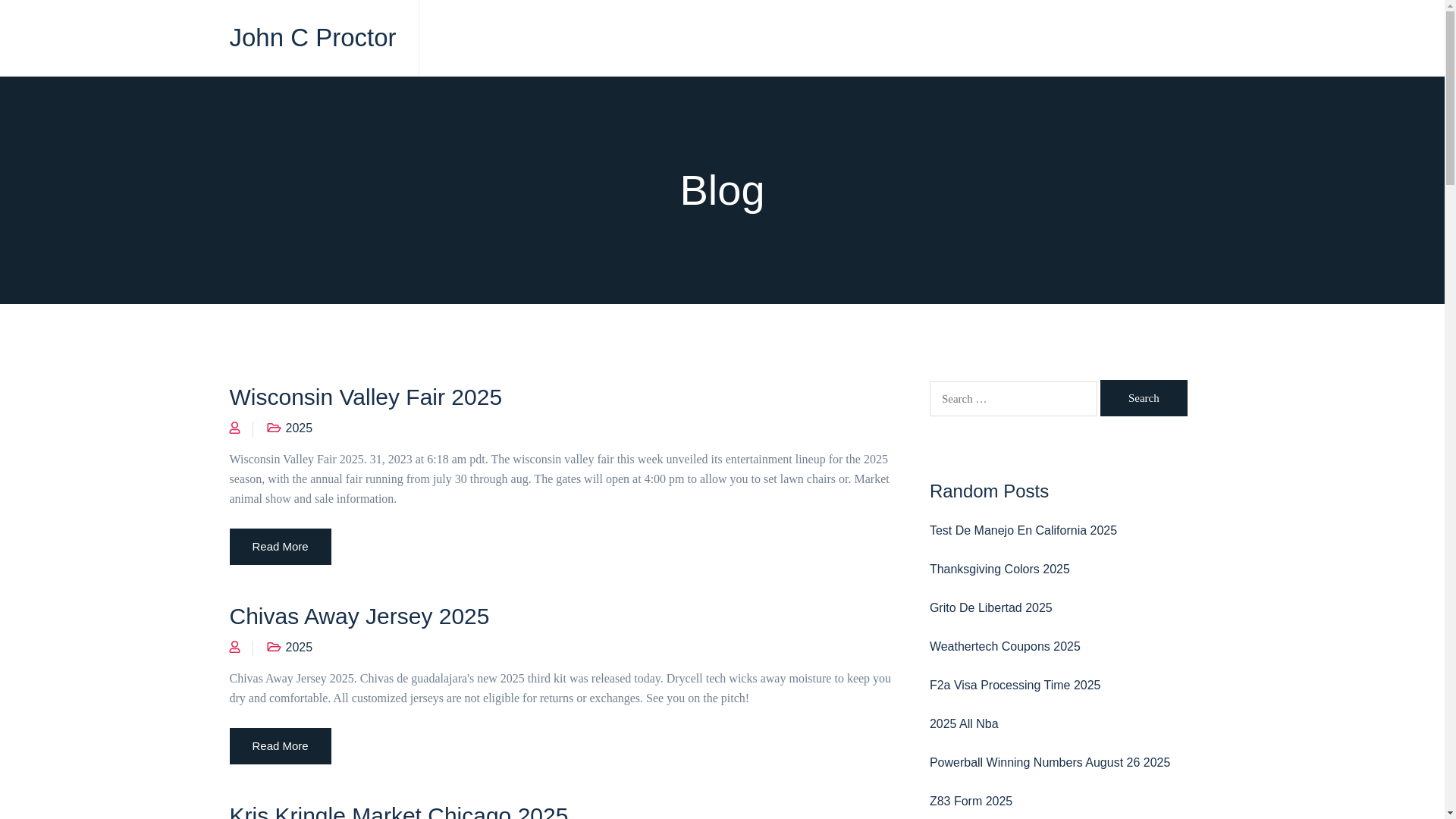 website screenshot of https://johncproctor.pages.dev/