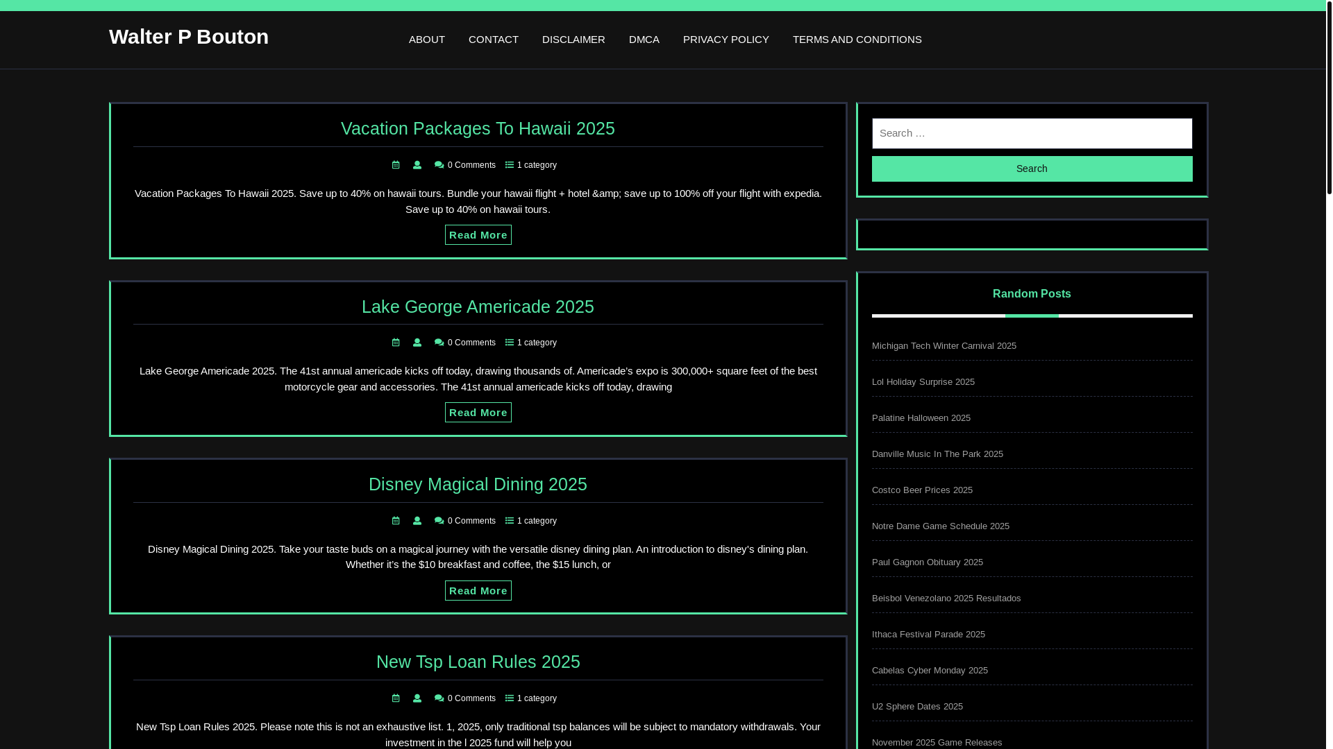 website screenshot of https://walterpboutons.pages.dev/
