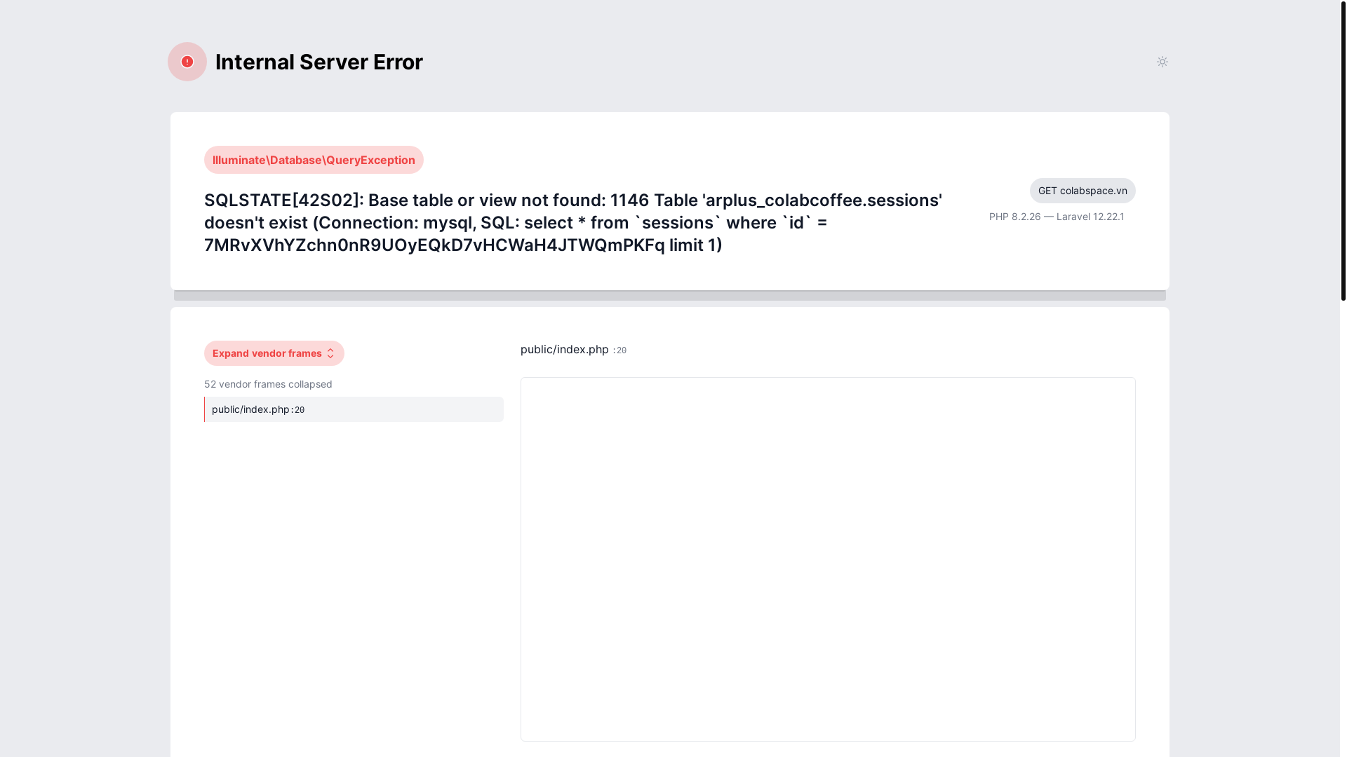 website screenshot of https://colabspace.vn/