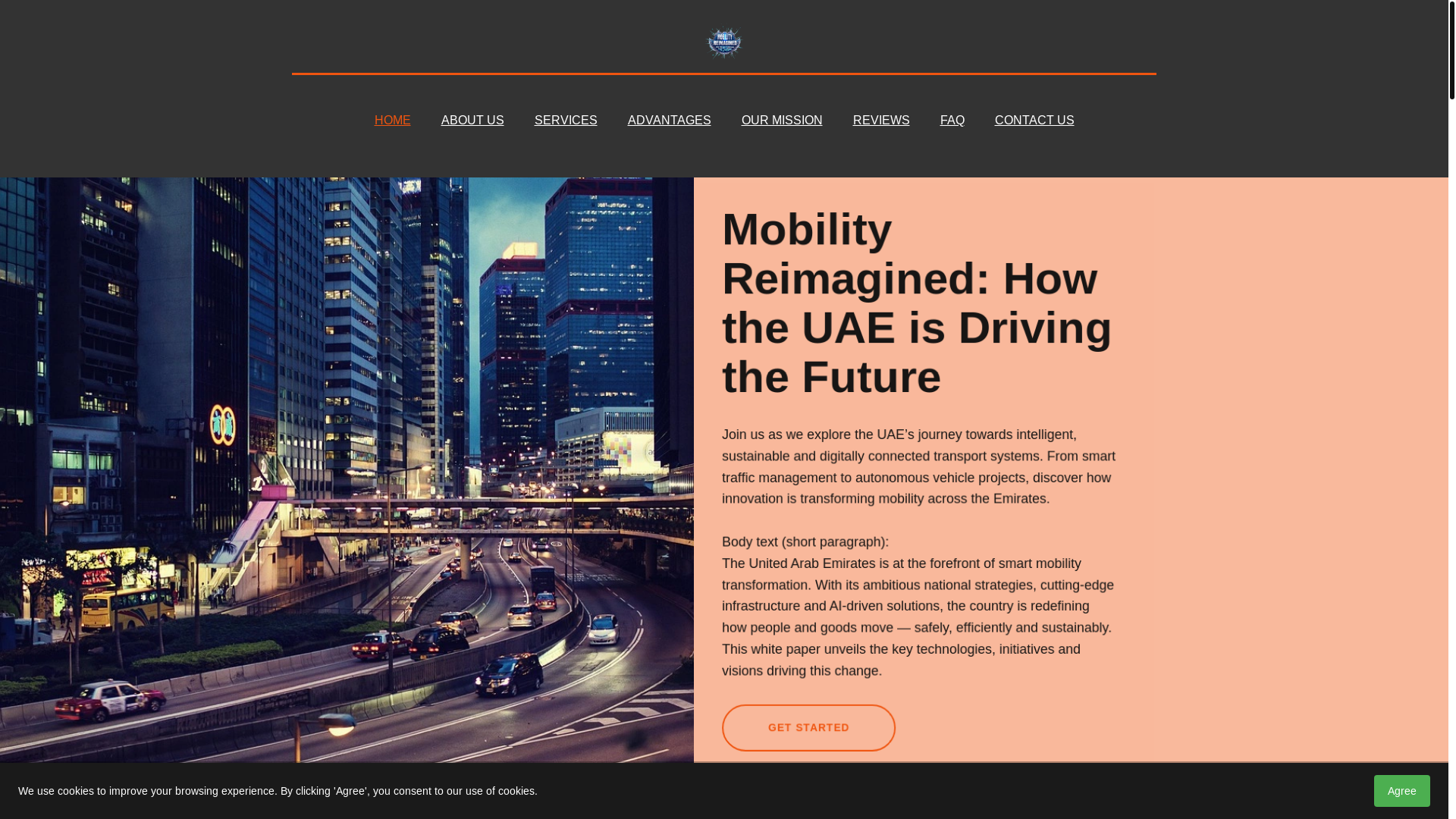 website screenshot of https://mobilityreimagined.pro/